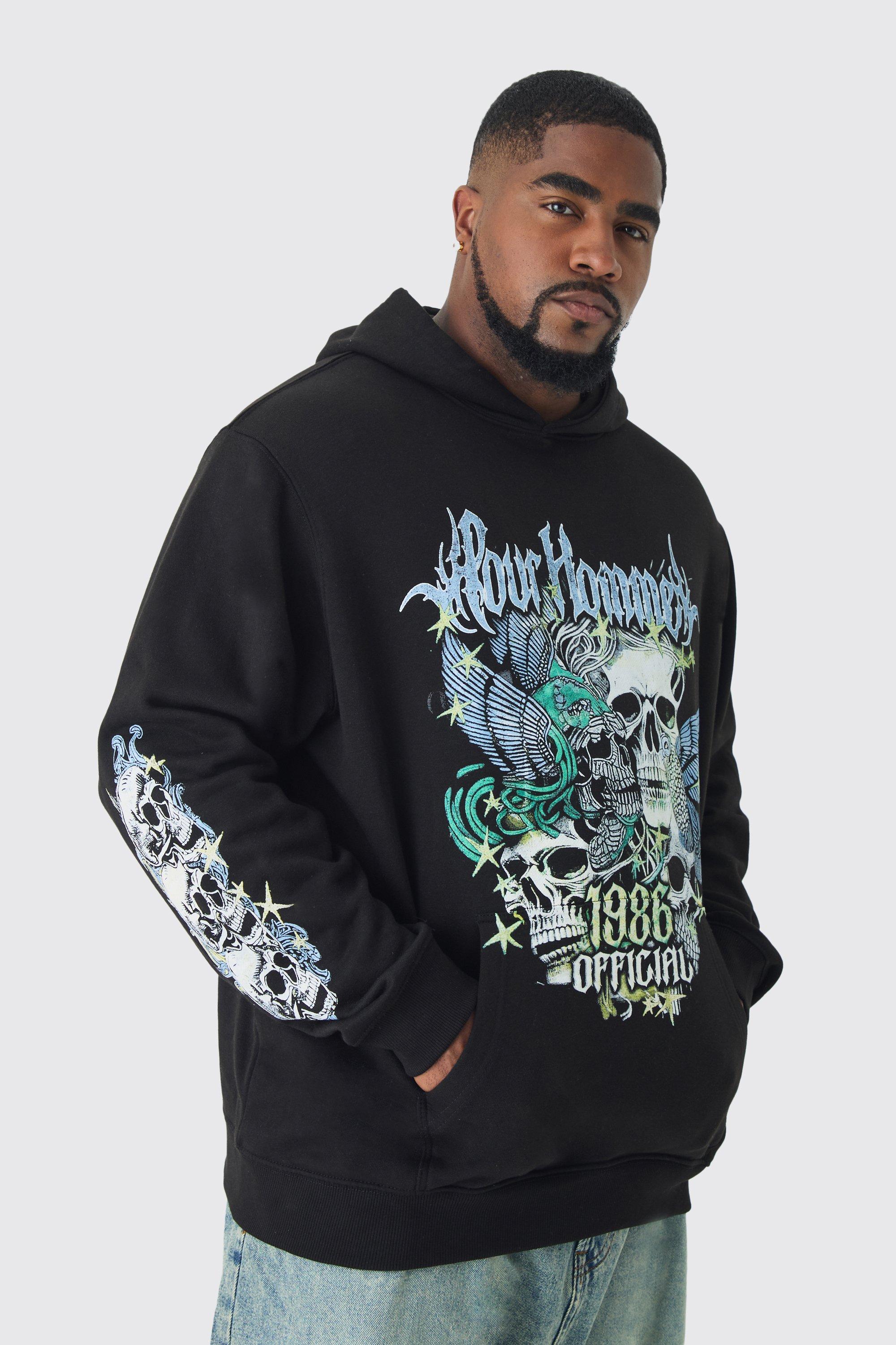 Men s Butterfly Hoodies boohooMAN USA