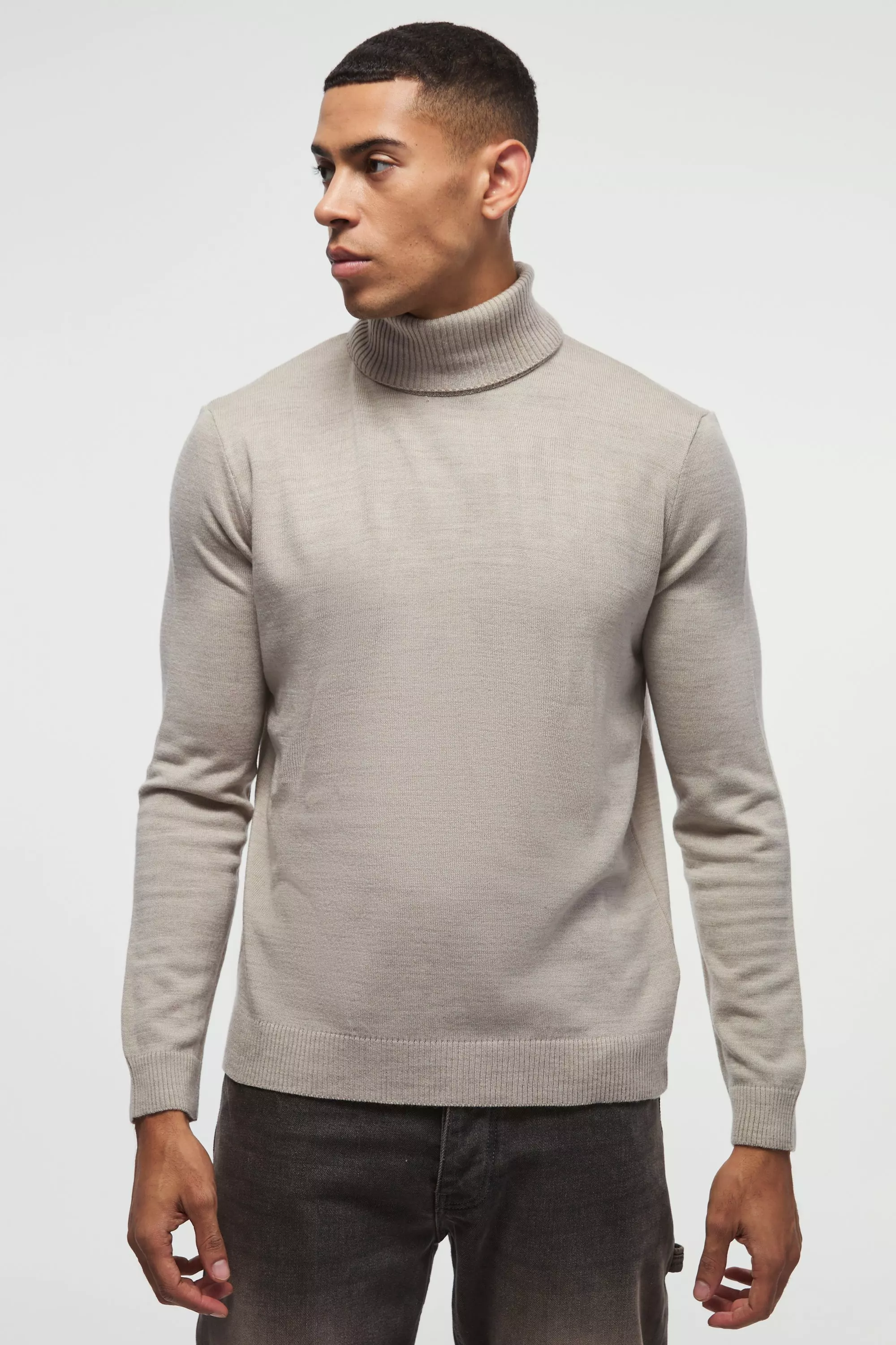 Langärmliger Rollkragenpullover, Stone alternatives Bild