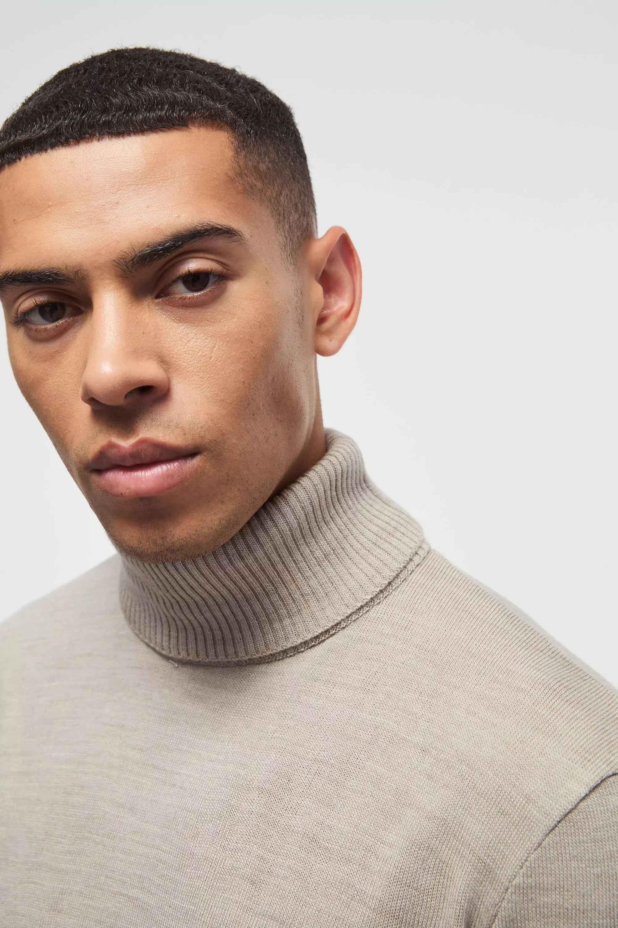 Langärmliger Rollkragenpullover, Stone alternatives Bild