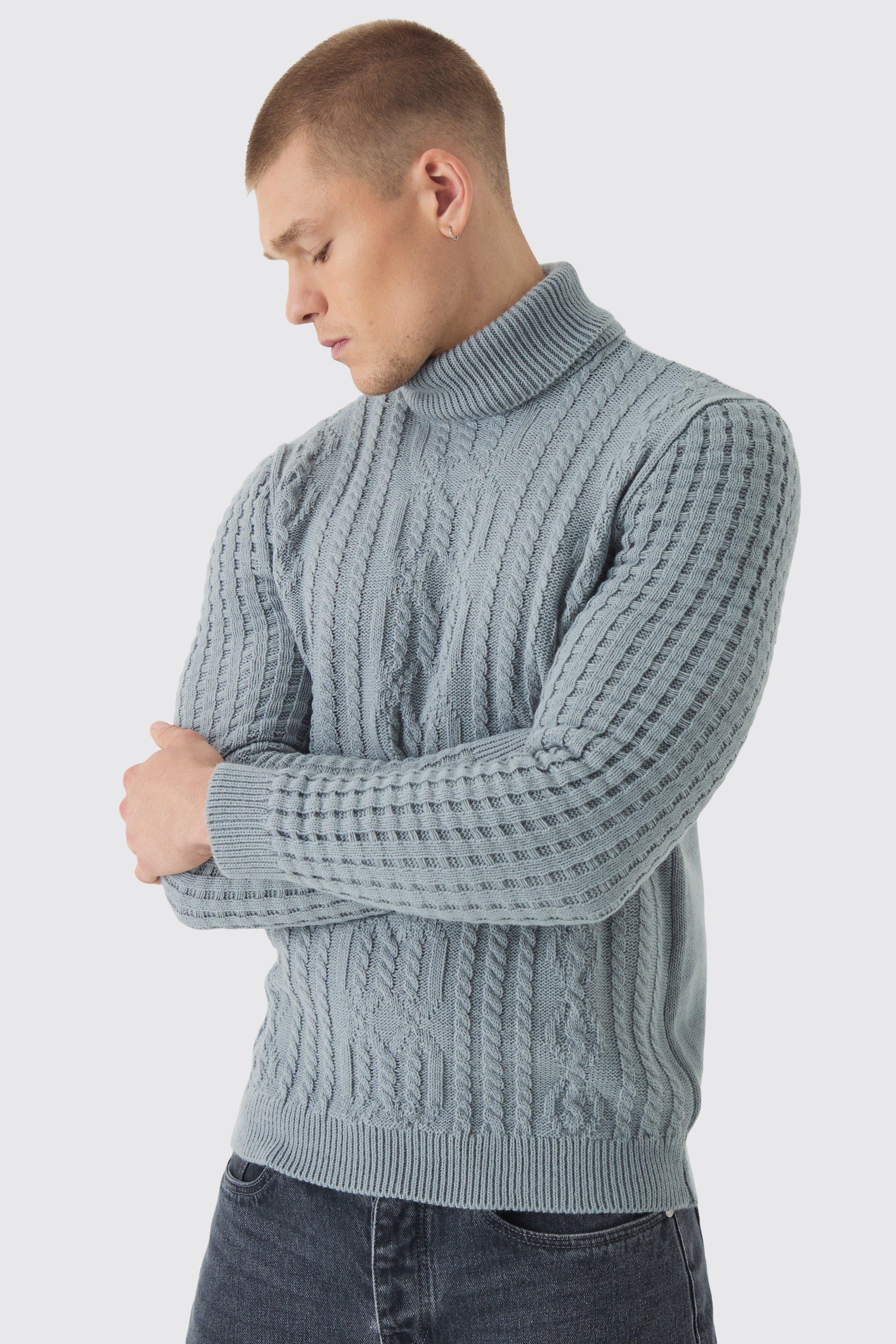 Boohooman turtleneck hotsell