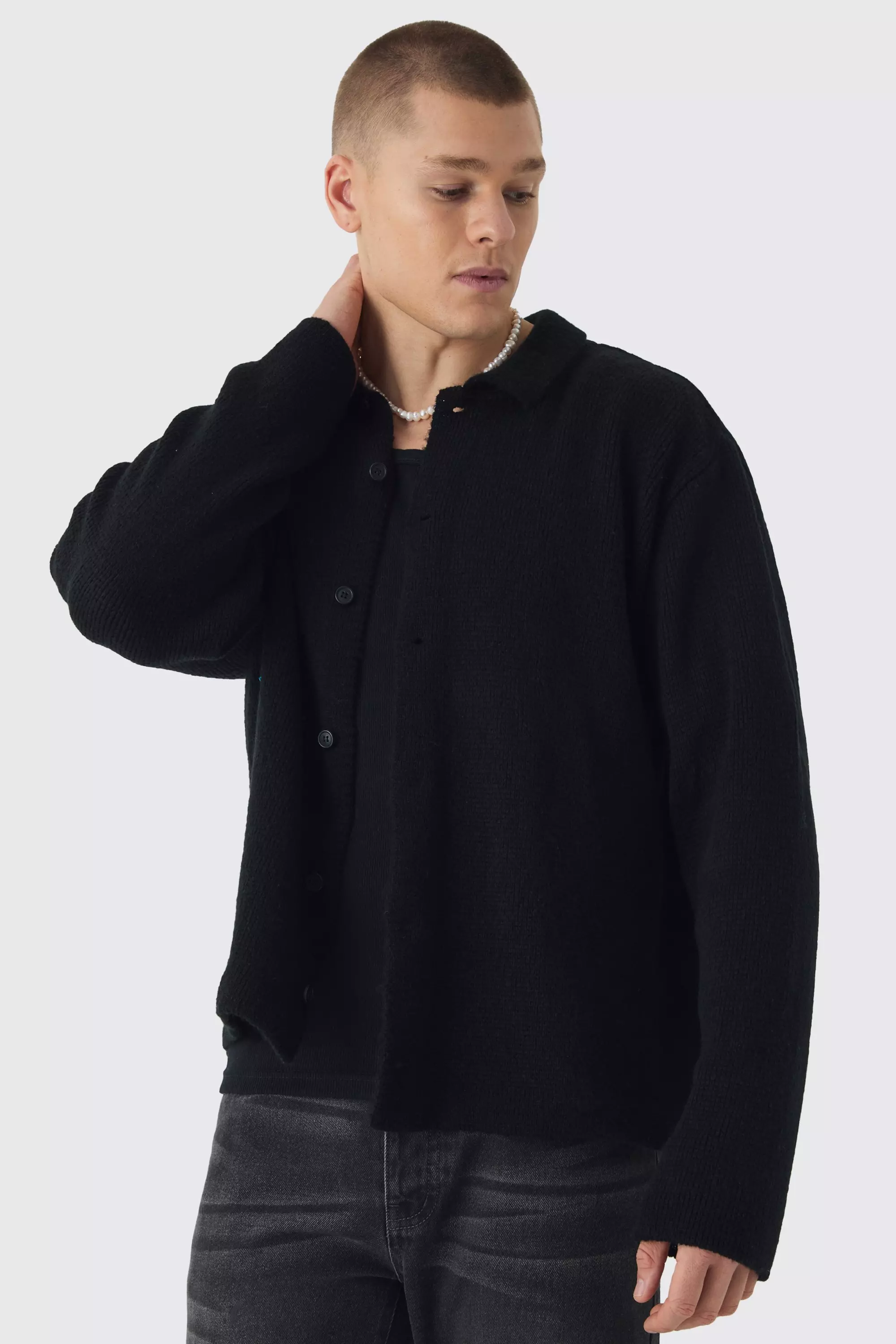 Oversize Hemd, Black alternatives Bild