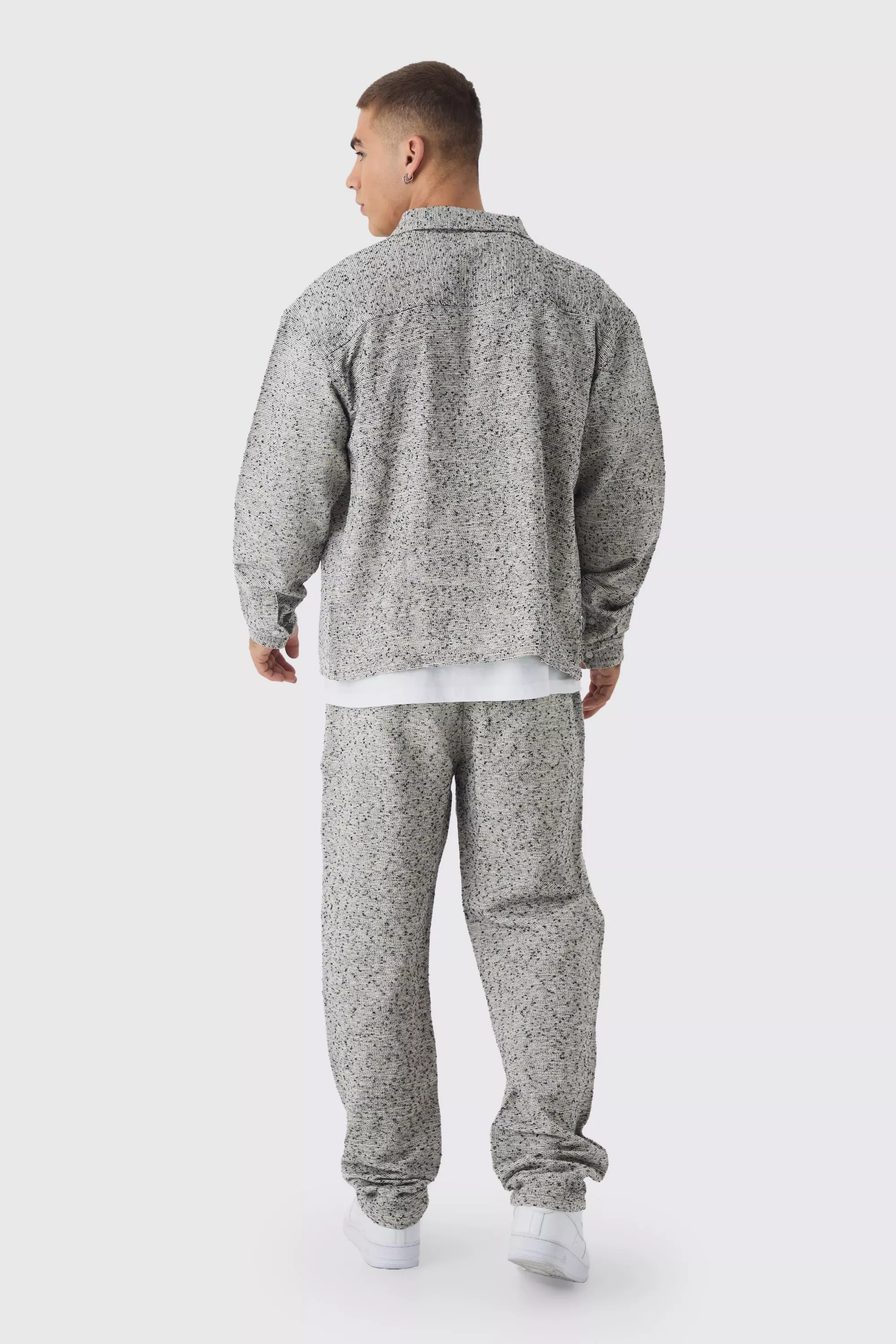 Multi Elasticated Waist Boucle Straight Leg Pants alternative image