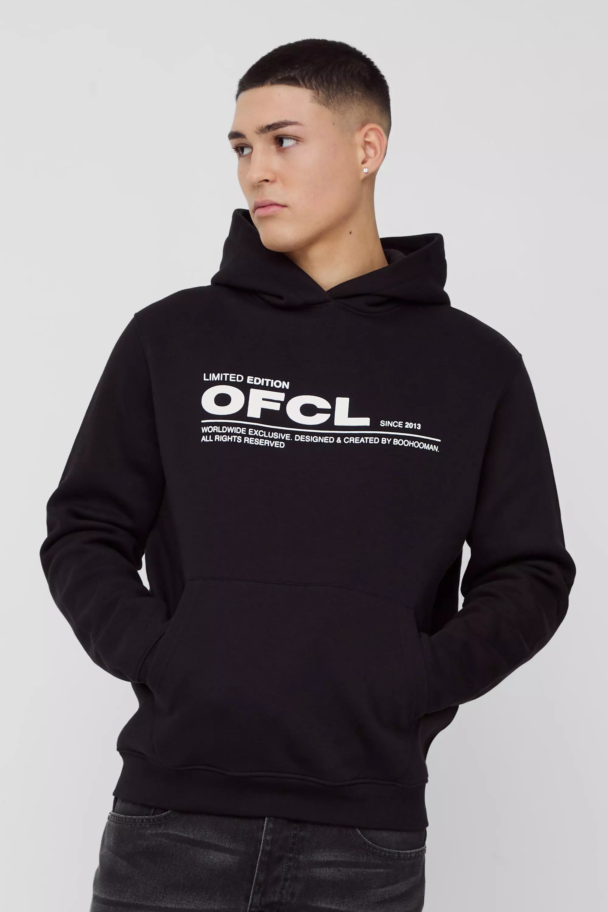 Official Highbuild Gloss Print Hoodie Black