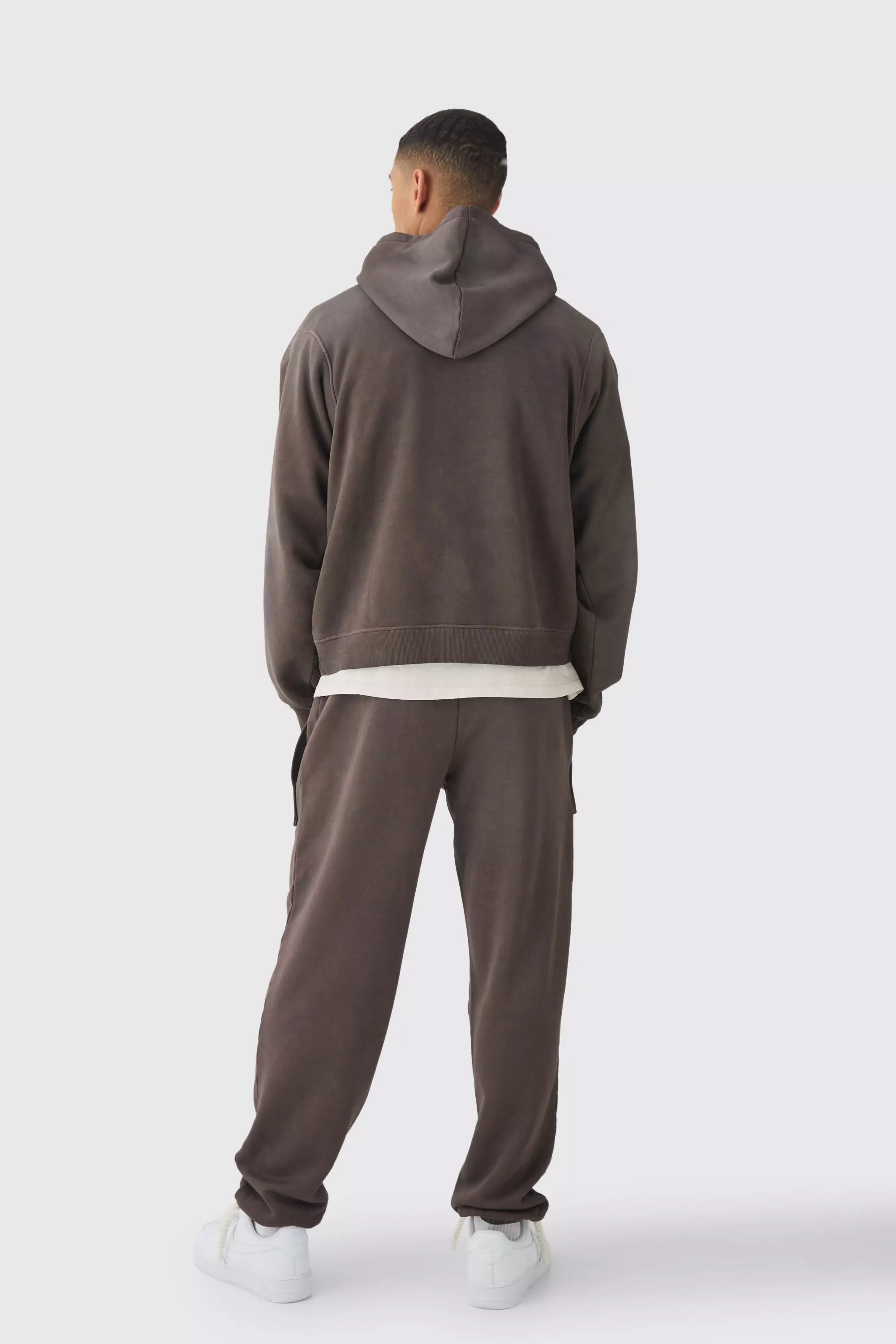 Oversize Jogginghose mit Naht-Detail, Coffee alternatives Bild