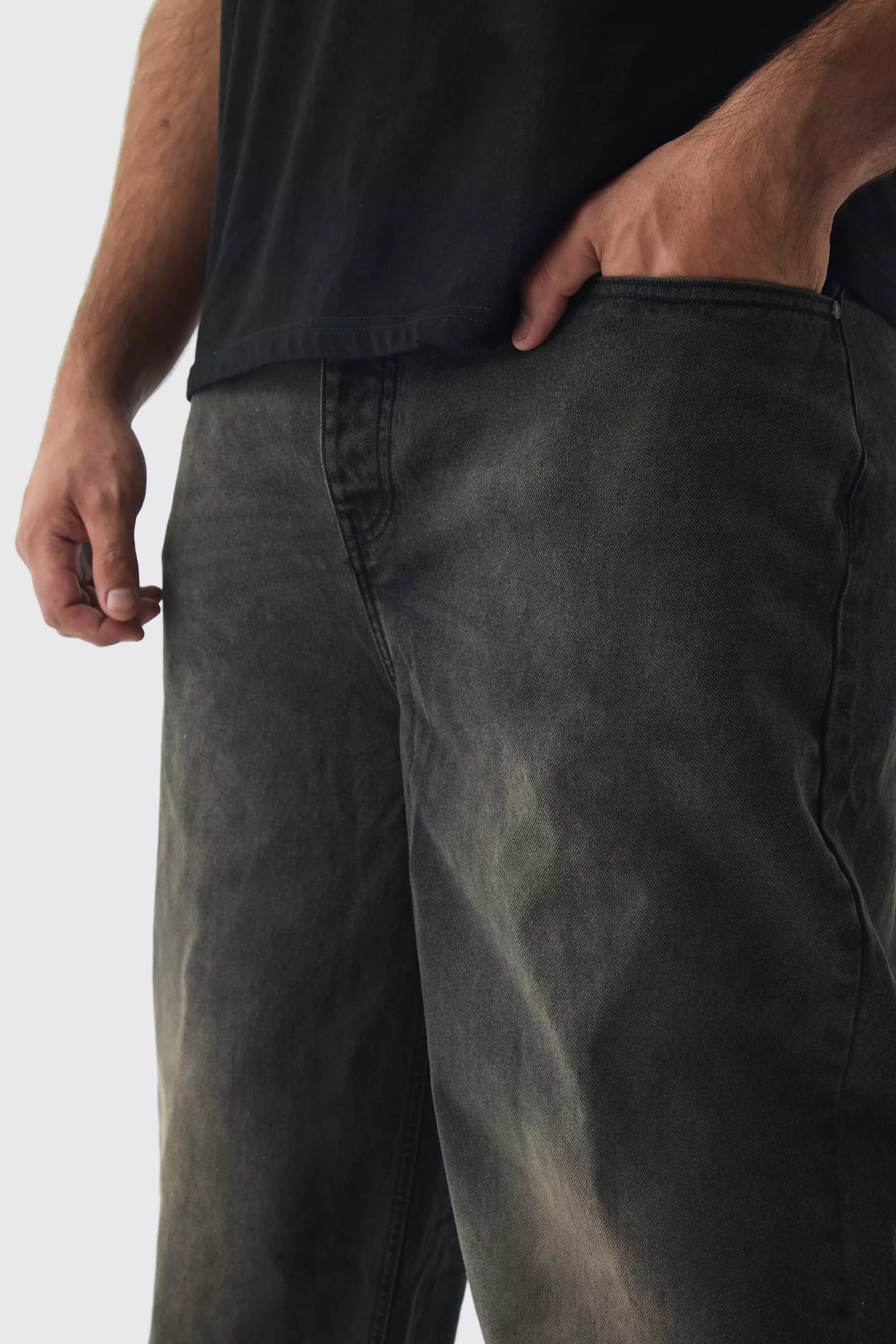 Plus Relaxed Fit Jeans | boohooMAN USA