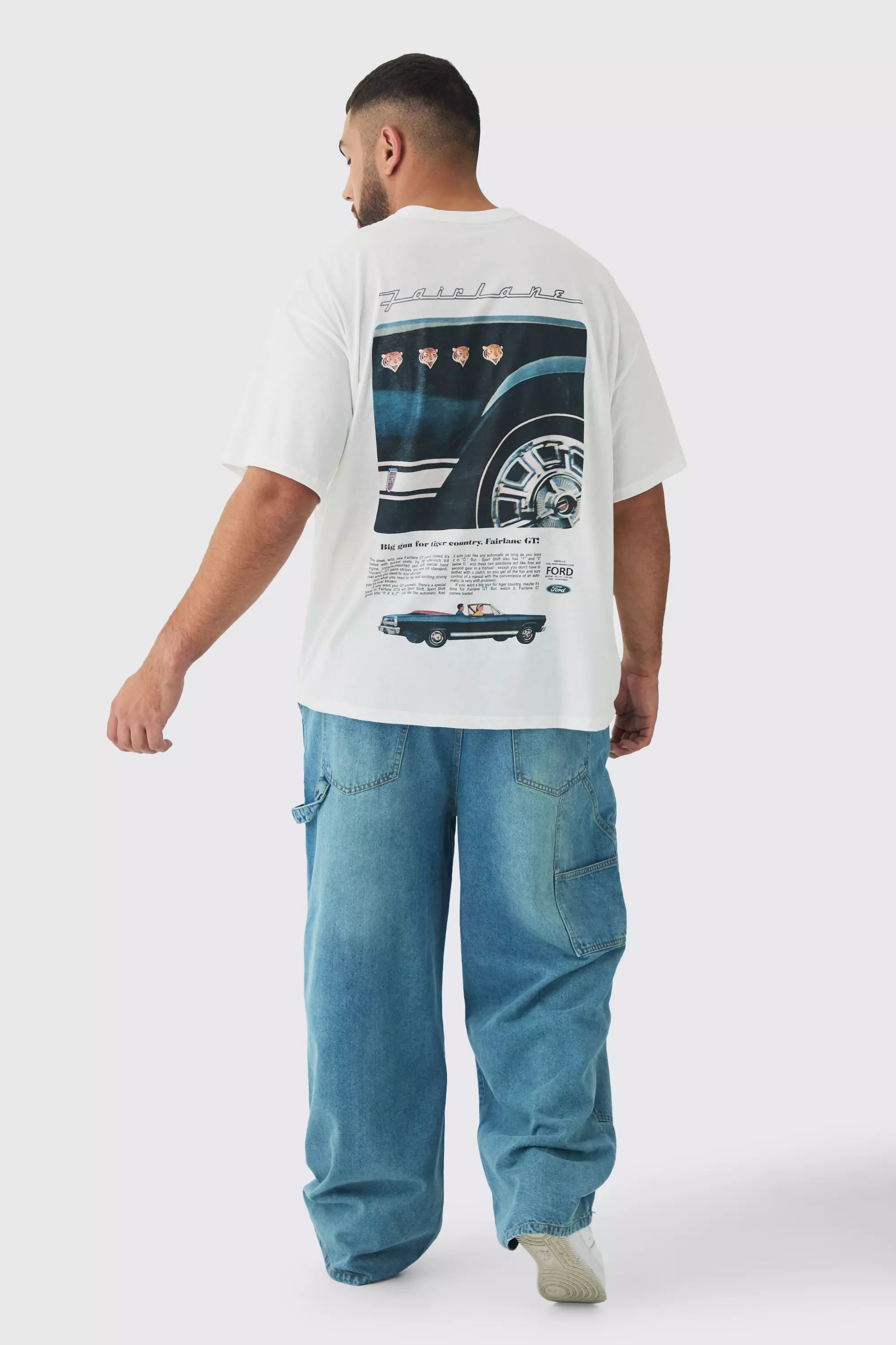 Stonewash Plus Relaxed Fit Carpenter Jeans alternative image