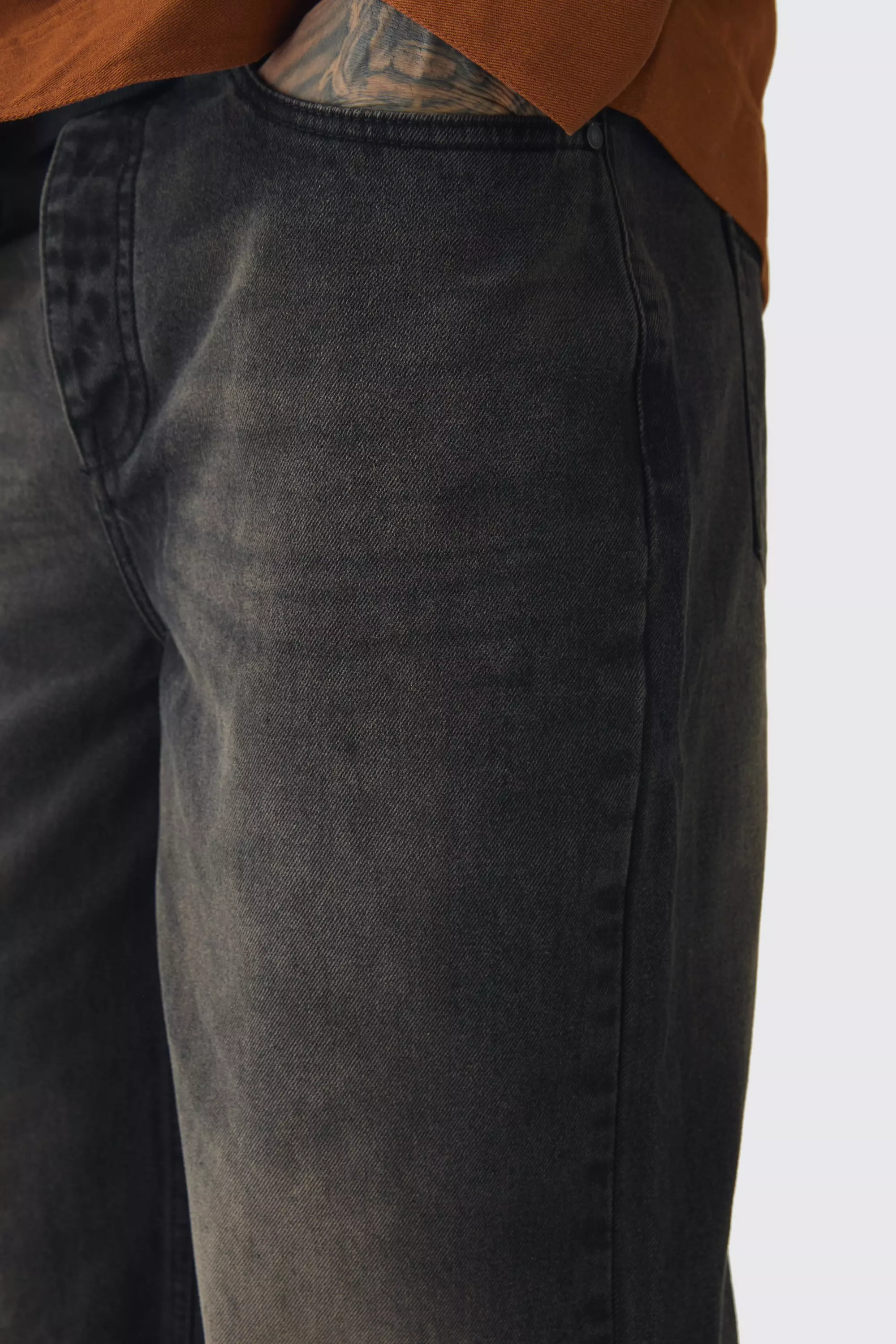 Tall lockere Jeans, Brown alternatives Bild