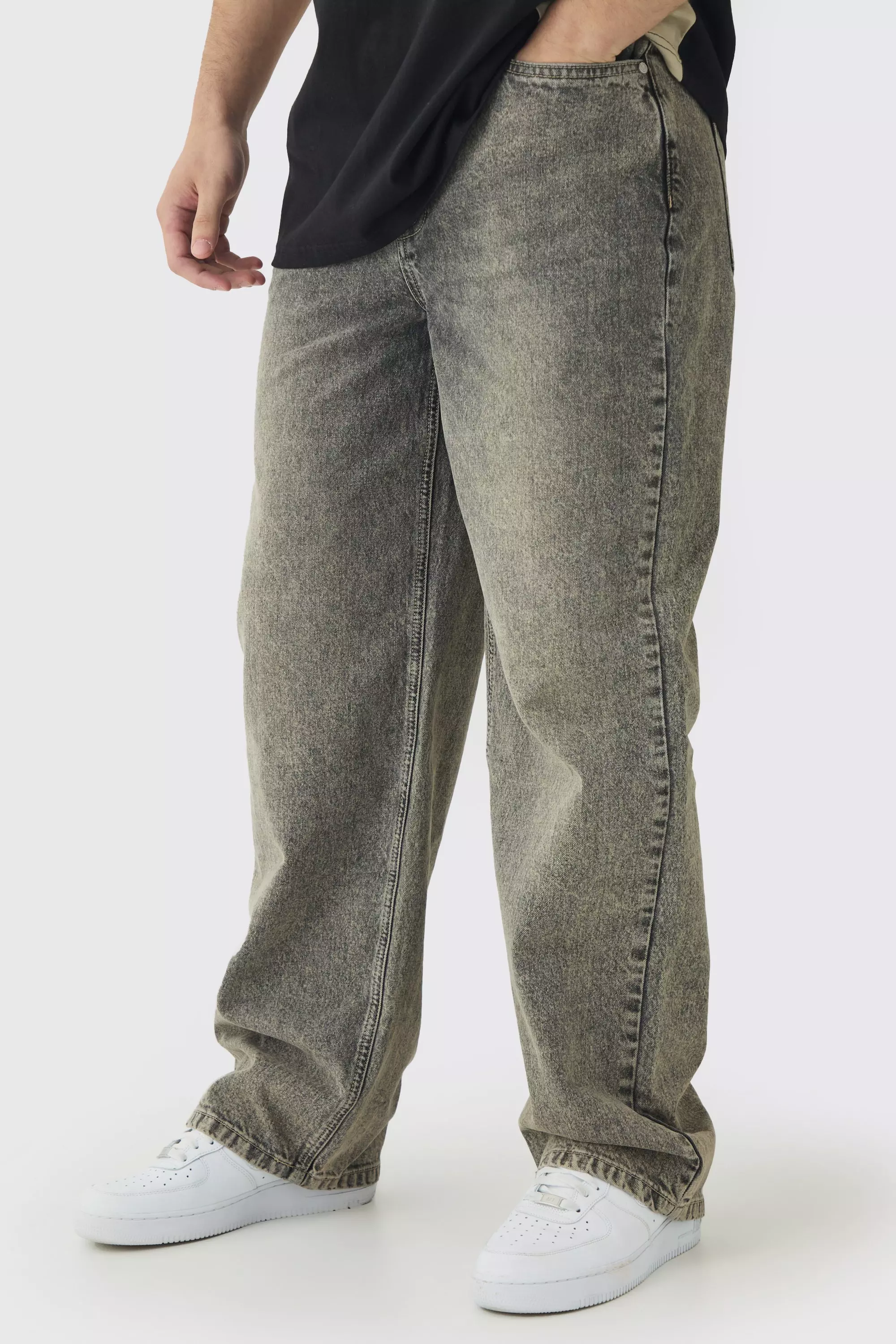 Tall lockere Jeans, Stone alternatives Bild