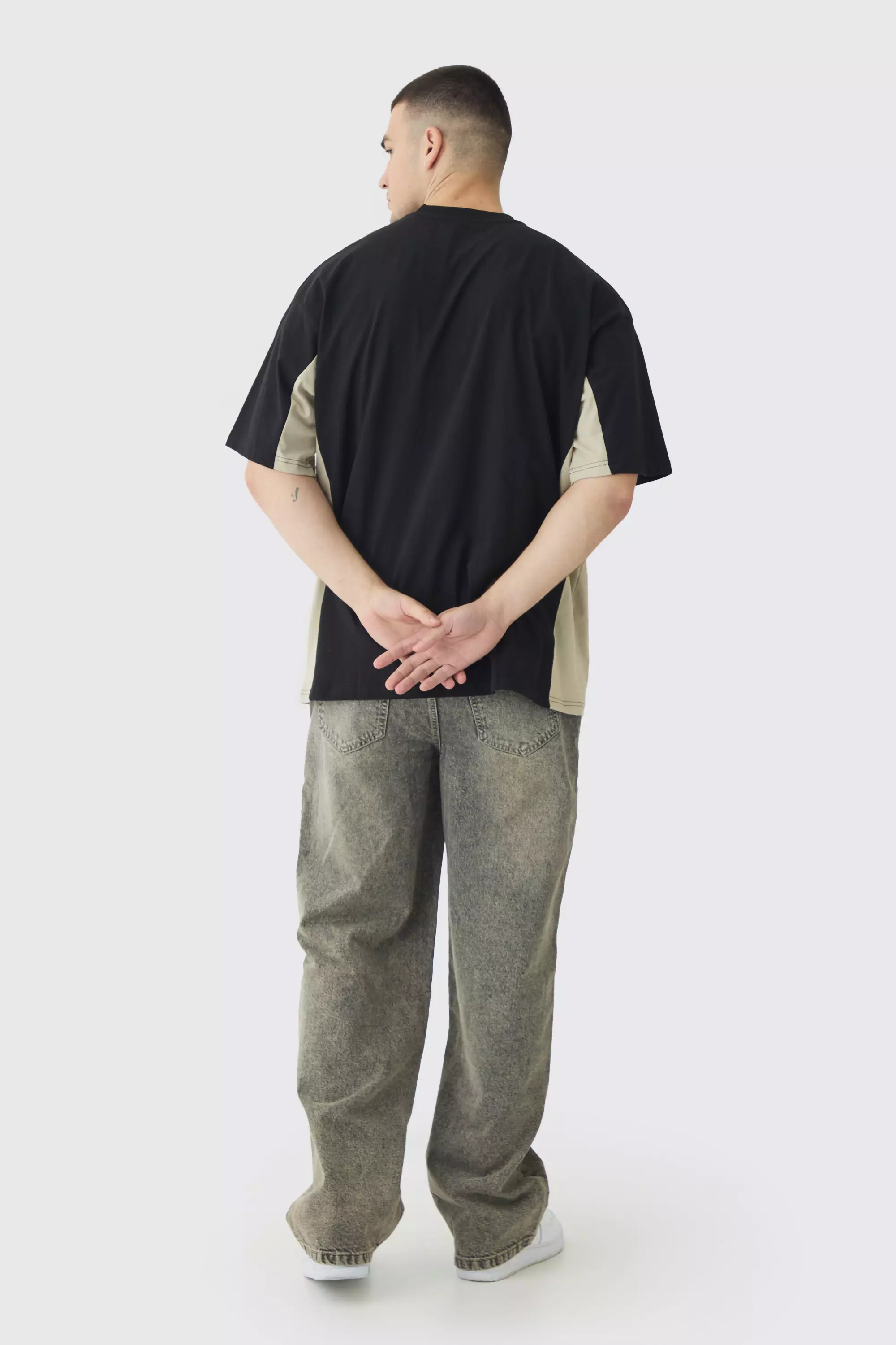 Tall lockere Jeans, Stone alternatives Bild