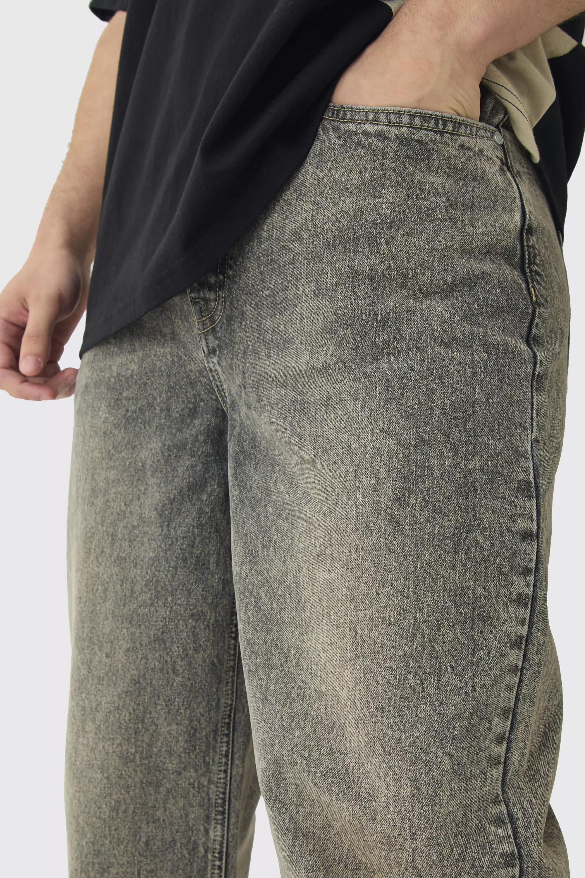 Tall lockere Jeans, Stone alternatives Bild