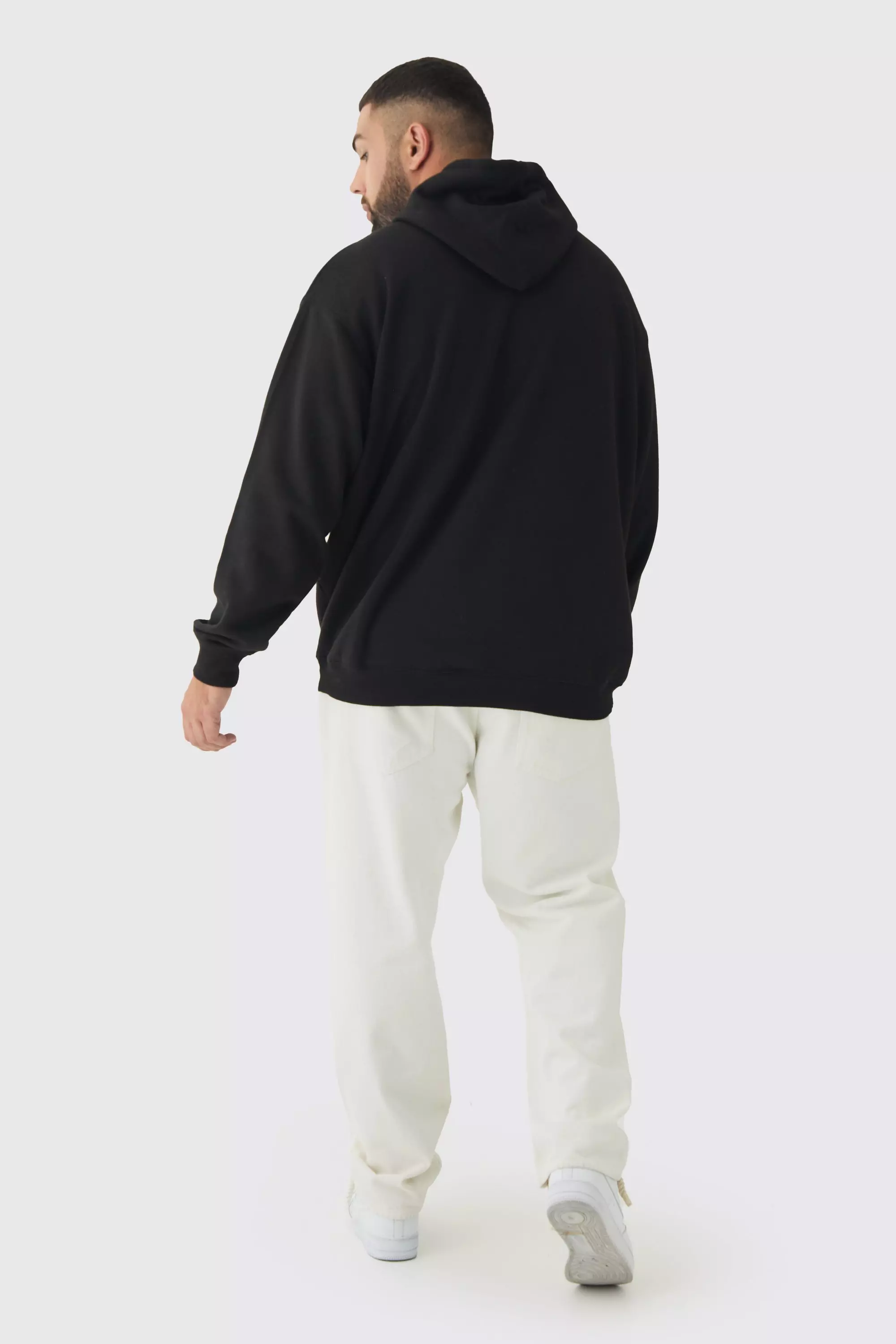 Black Plus 8 Ball Embroidered Hoodie alternative image