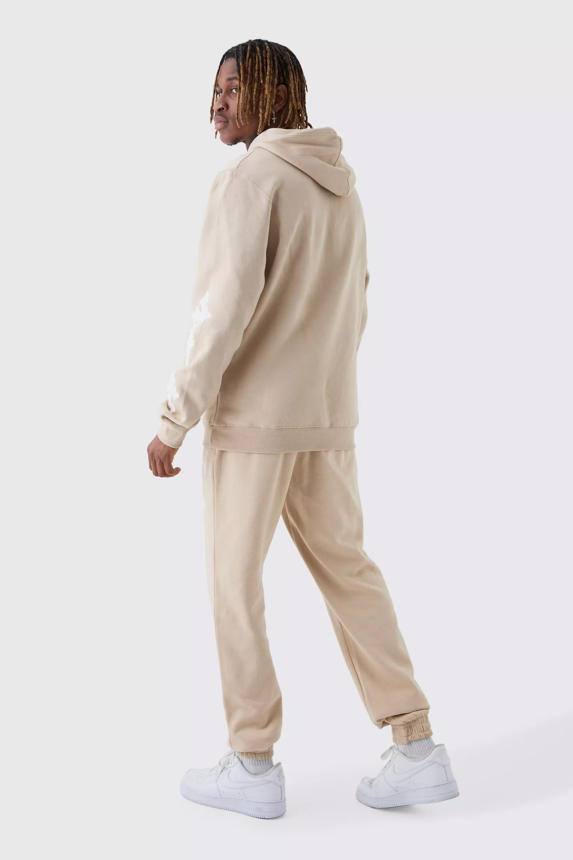 Sand Tall Overdyed Gothic Renaissance Oversized Tracksuit alternative image