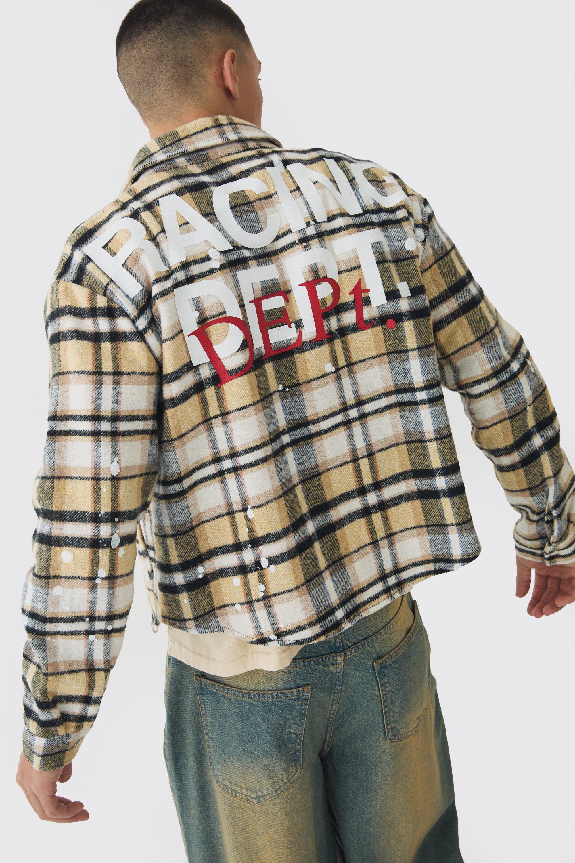 Men's Yellow Flannel Shirts | boohooMAN USA
