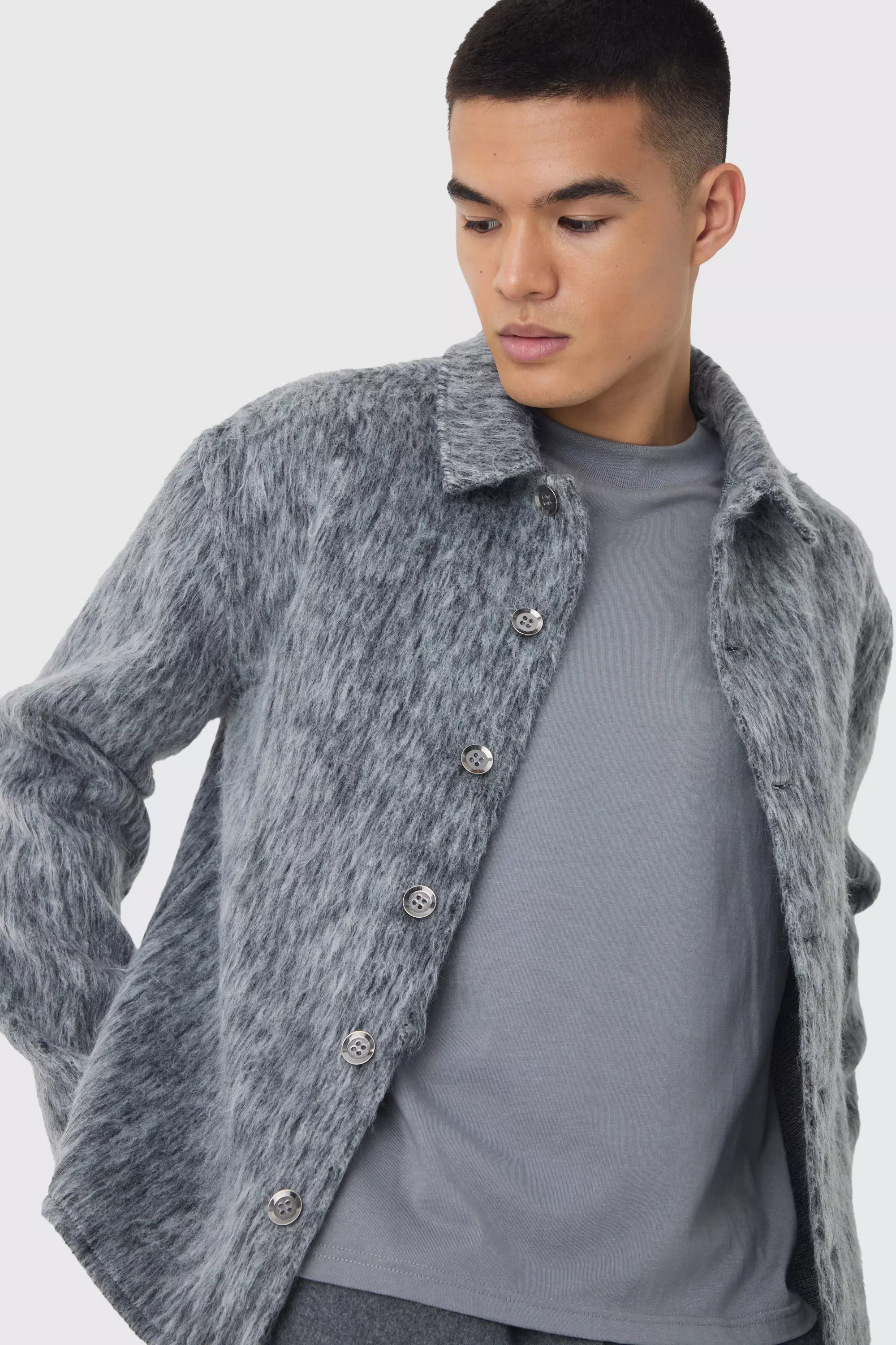 Kariertes Overshirt, Grey alternatives Bild