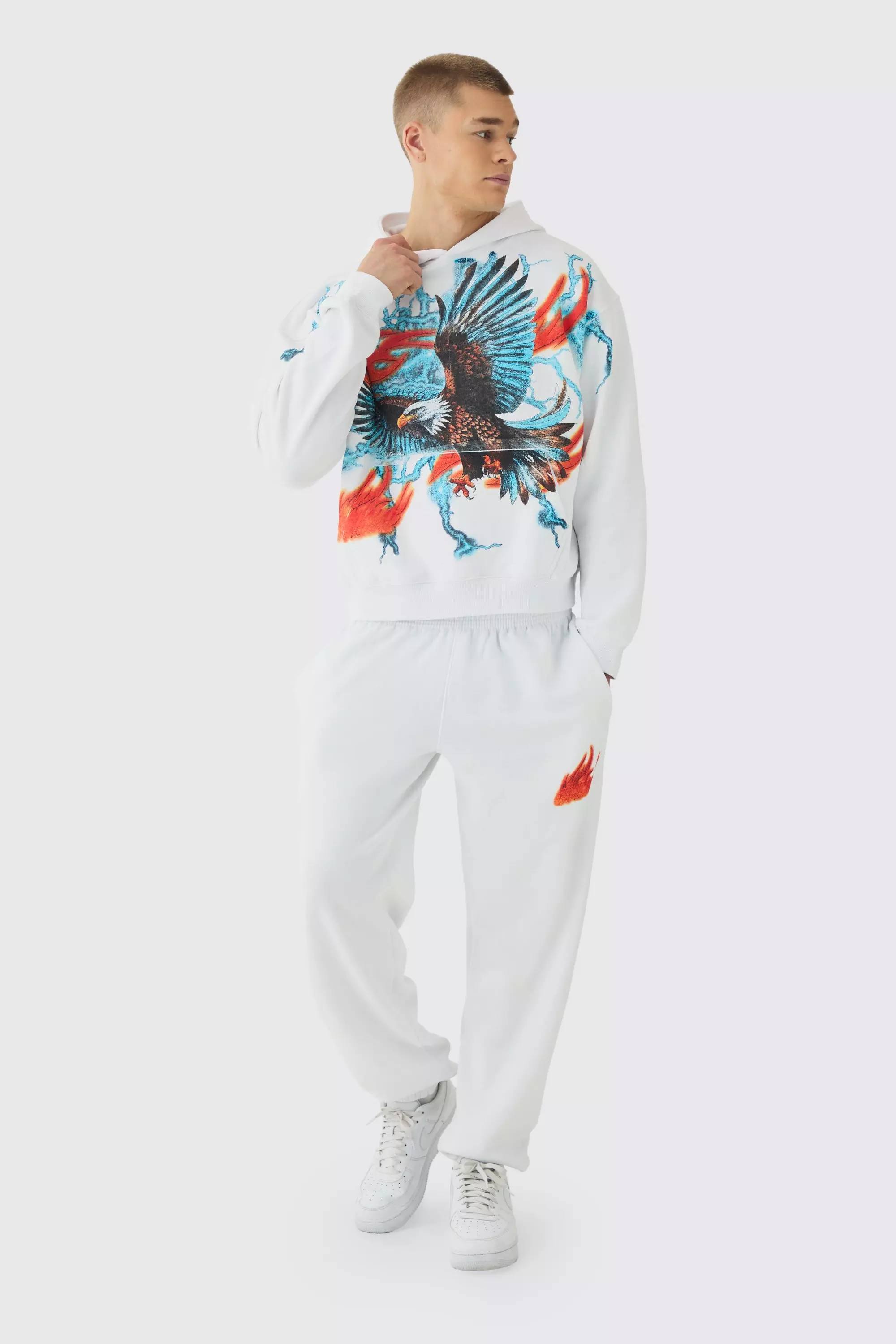 Boohooman full tracksuit online