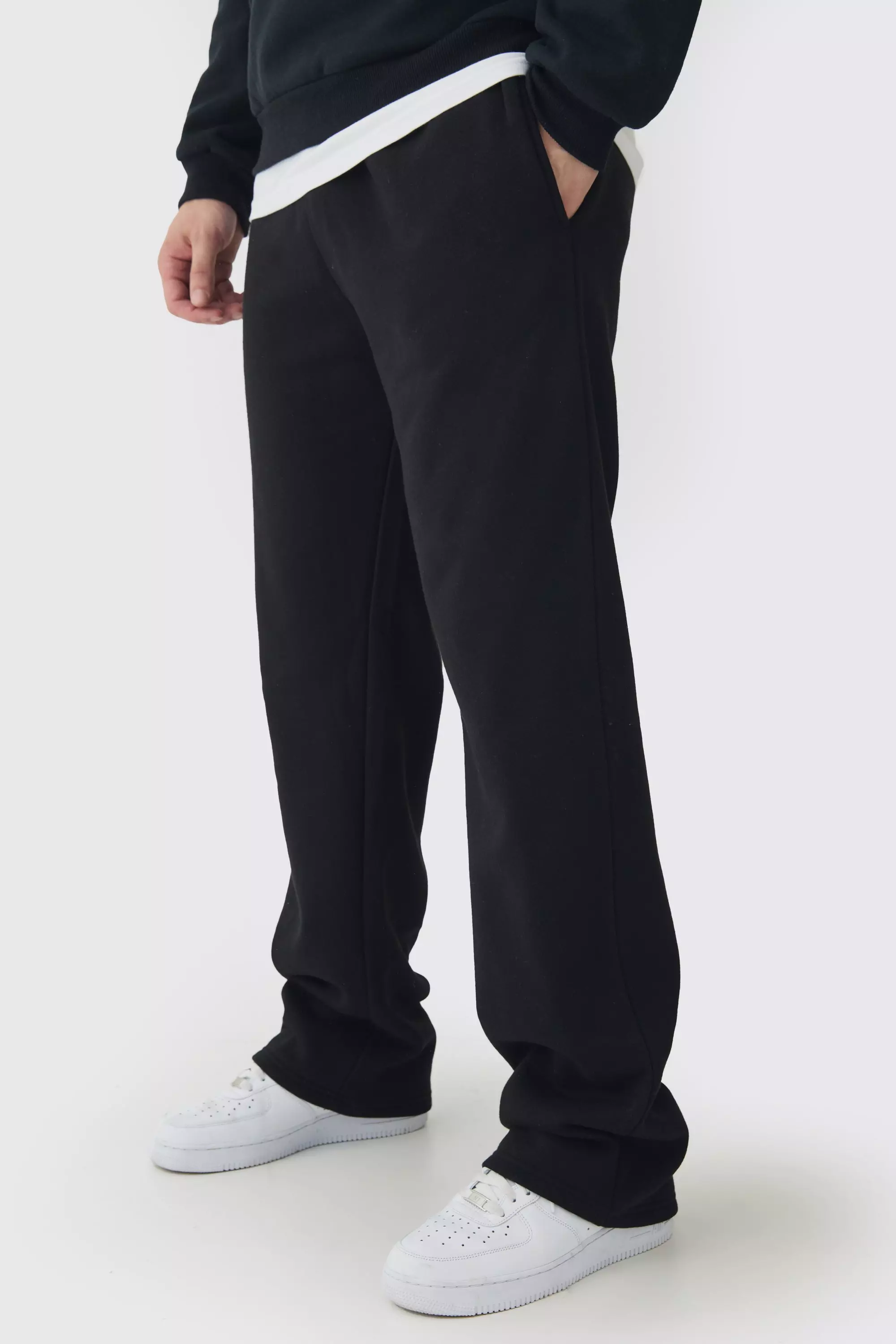 Tall Relaxed Fit Joggers In Black alternative image
