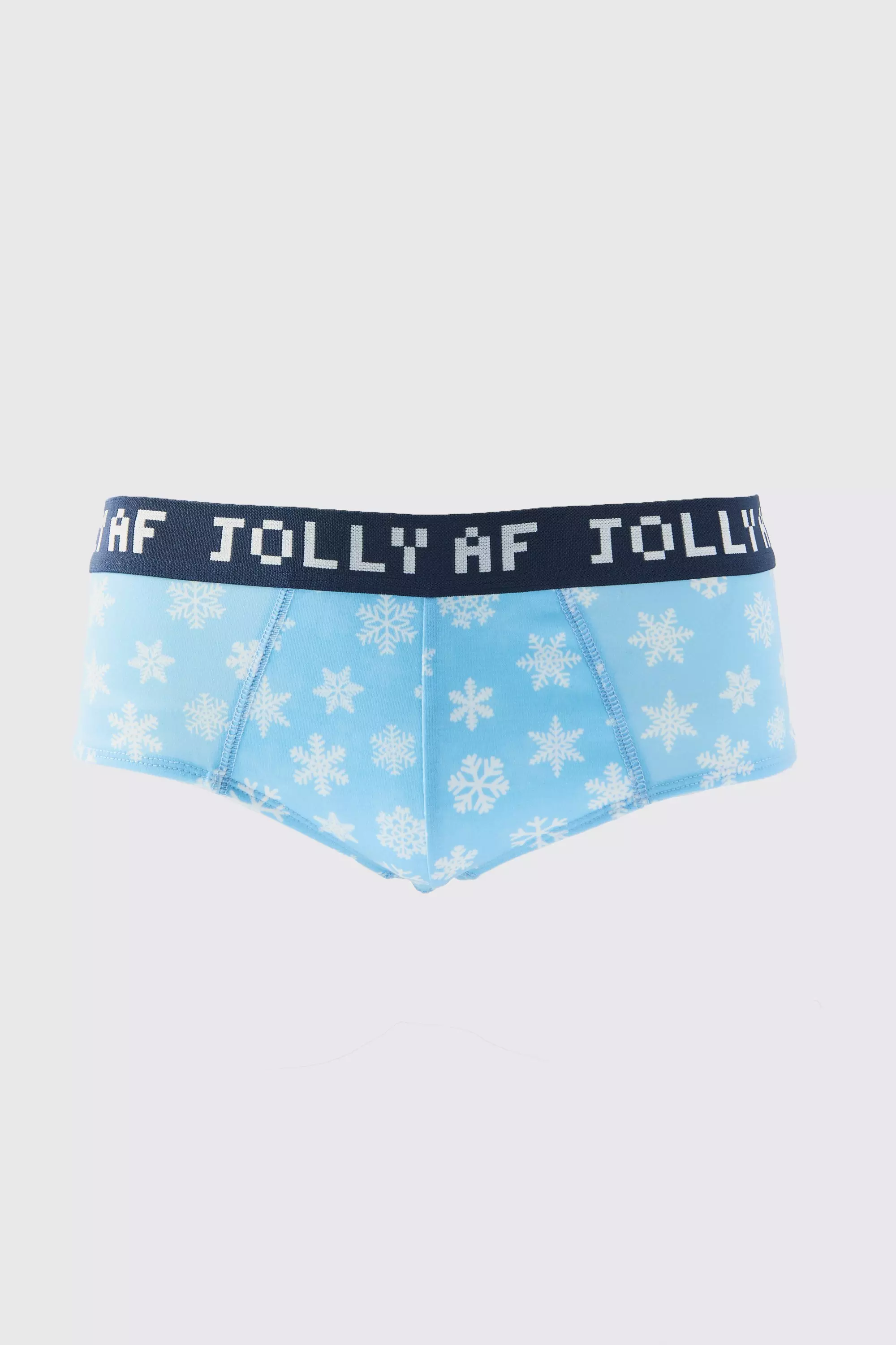 Snowflake Briefs Blue