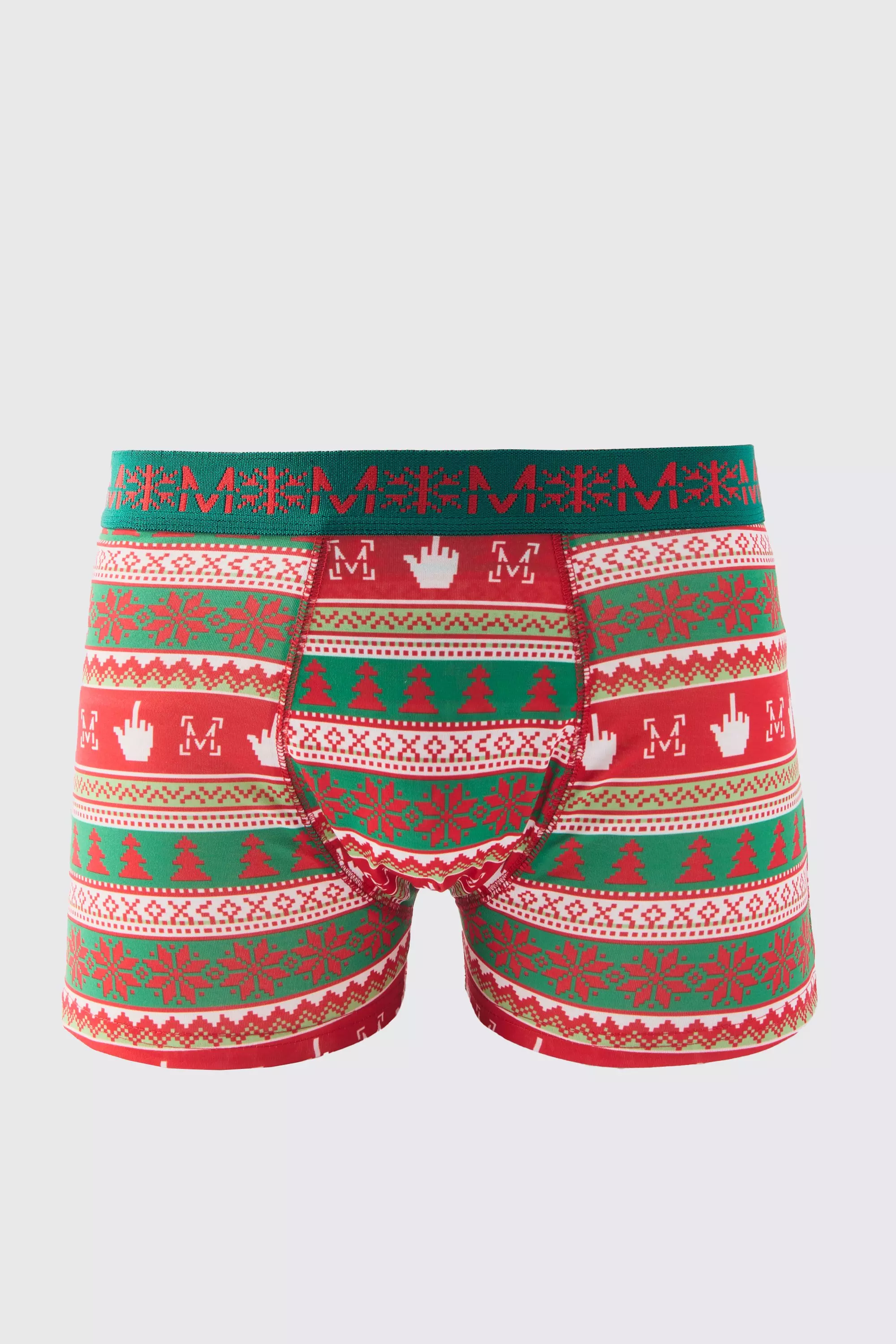 Man Christmas Boxers Multi