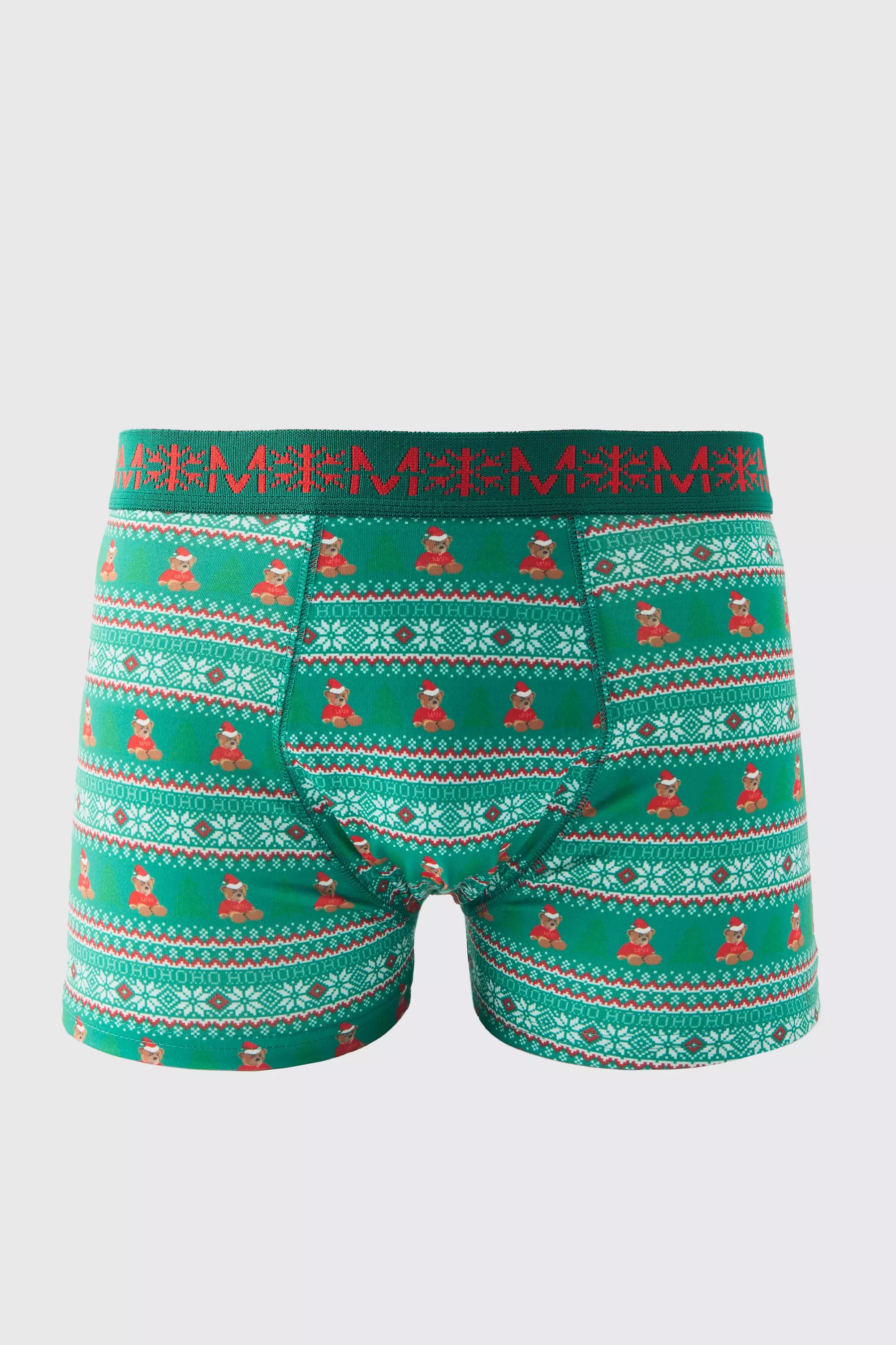 Teddy Bear Christmas Boxers Multi