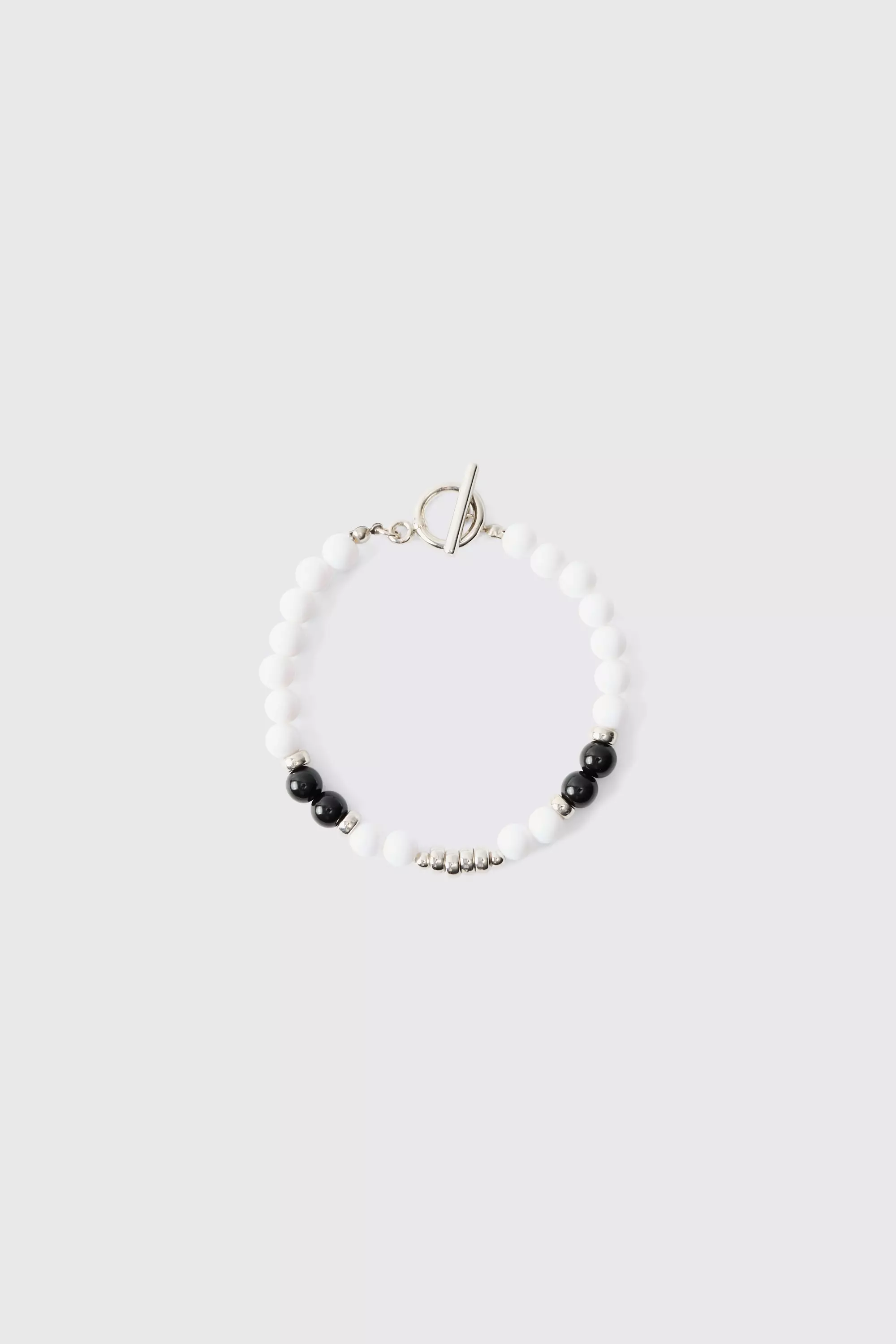 Pearl Bead Bracelet in White White