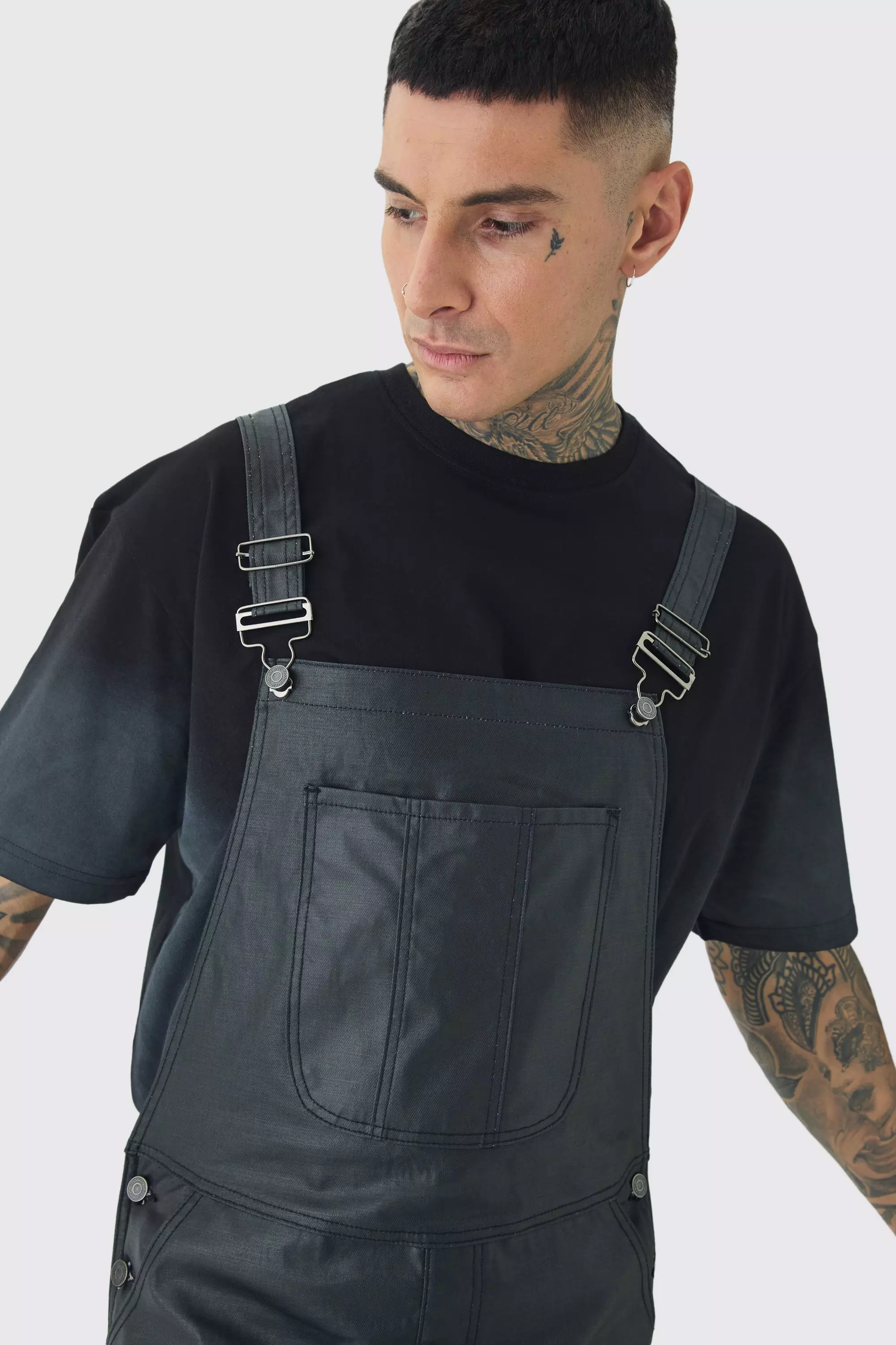 Boohooman shops dungarees