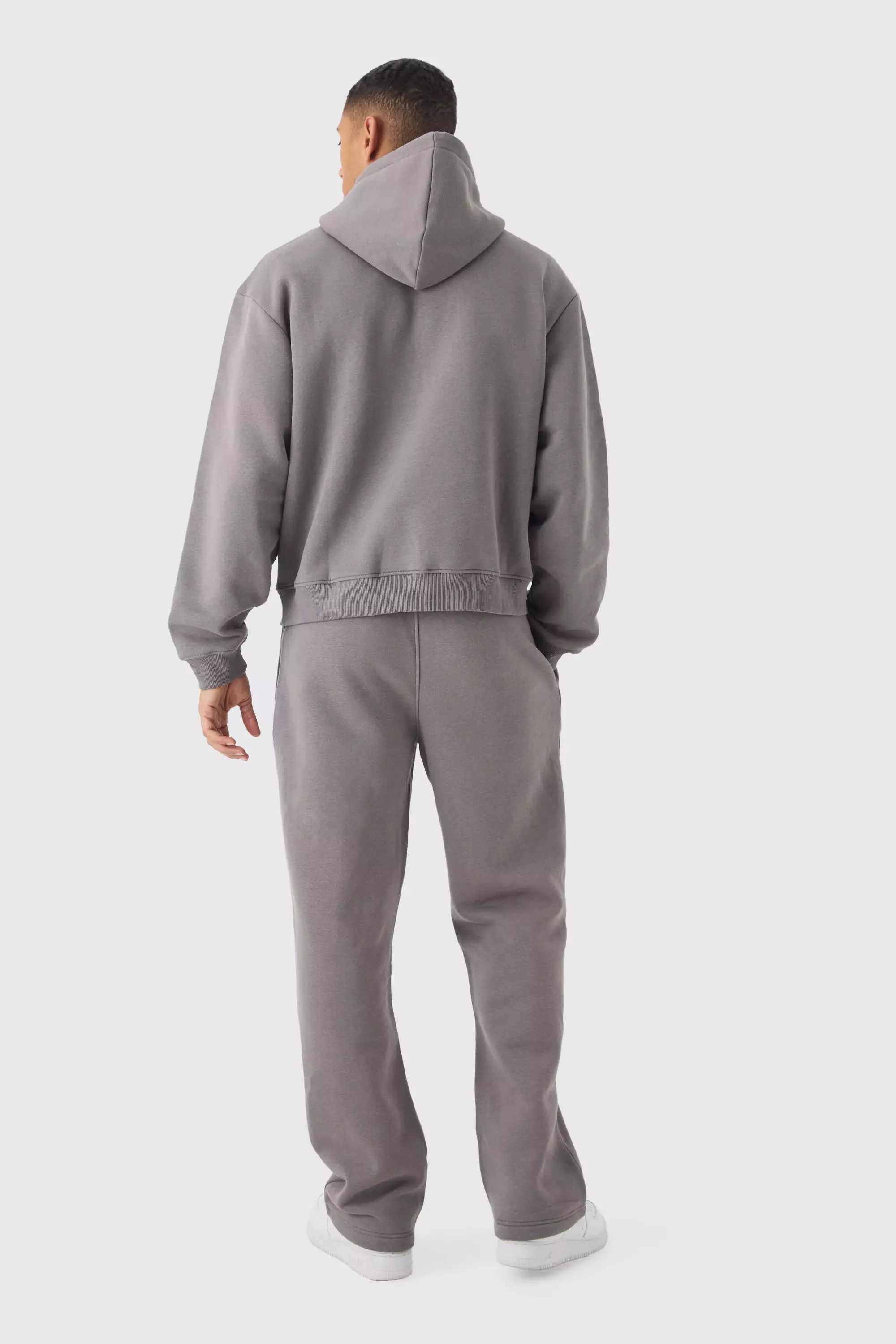 Charcoal Straight Fit Official Embossed Jogger alternative image