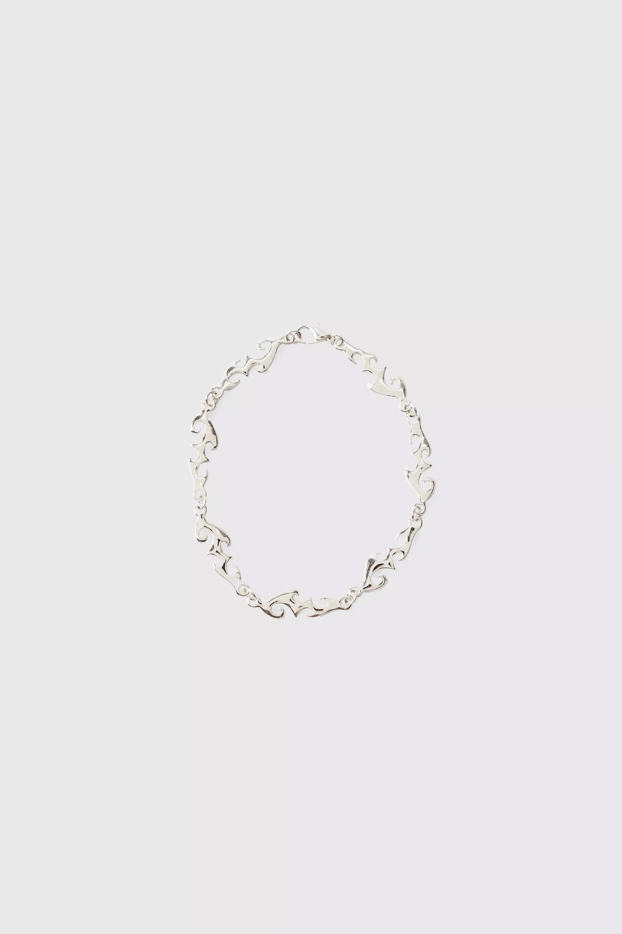 Metal Chain Bracelet Silver