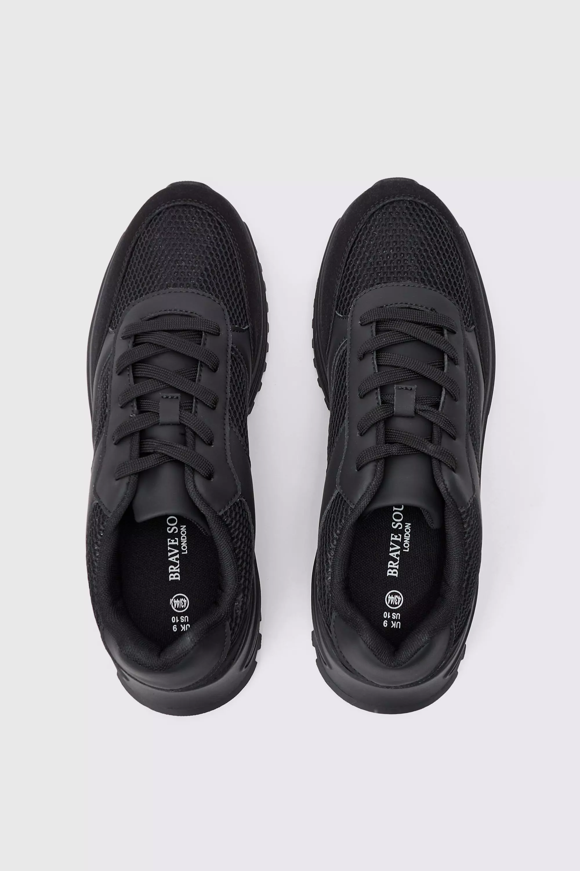 Mesh-Sneaker, Black alternatives Bild