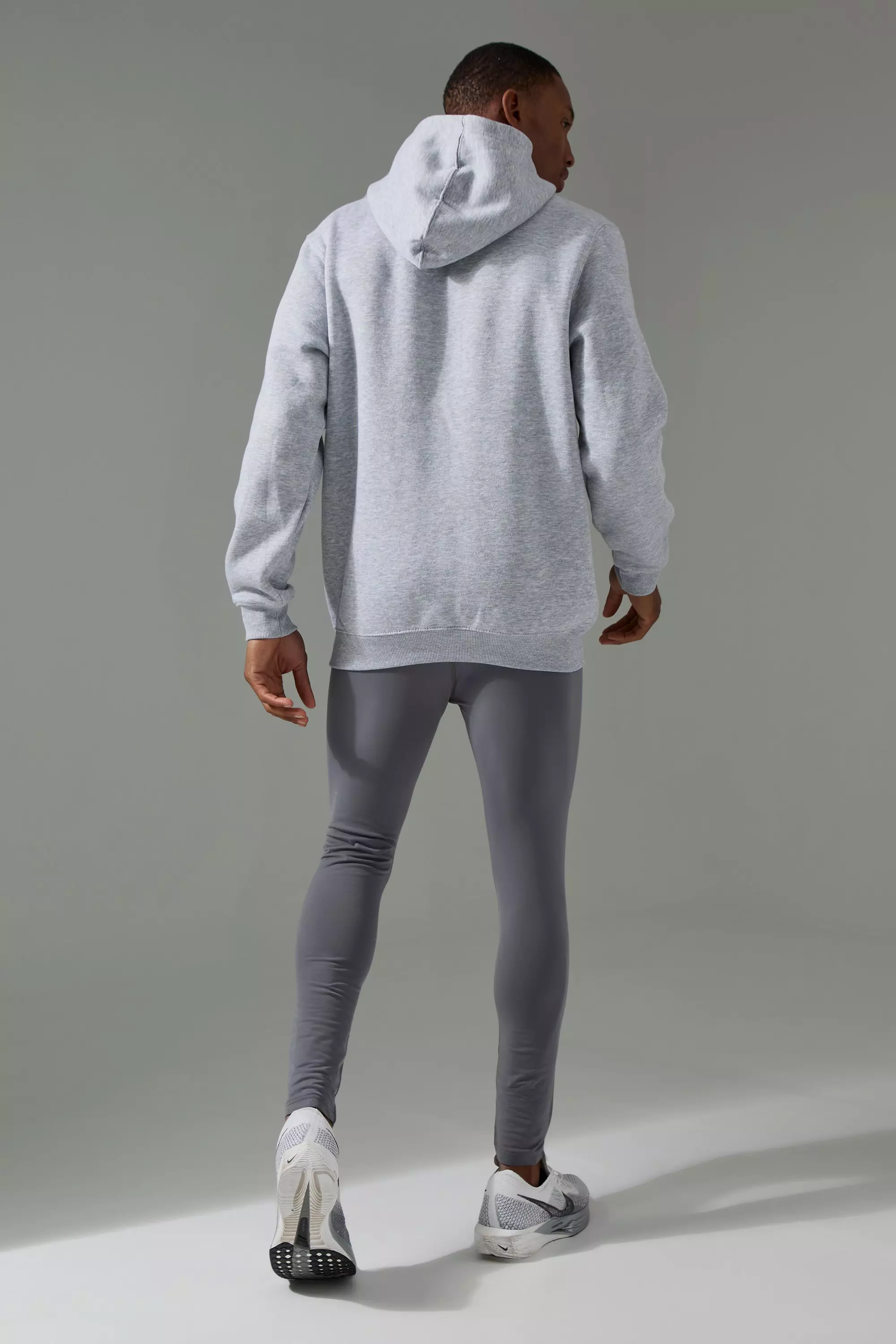 Charcoal Man Active Leggings Met Laag Decolleté alternatieve afbeelding