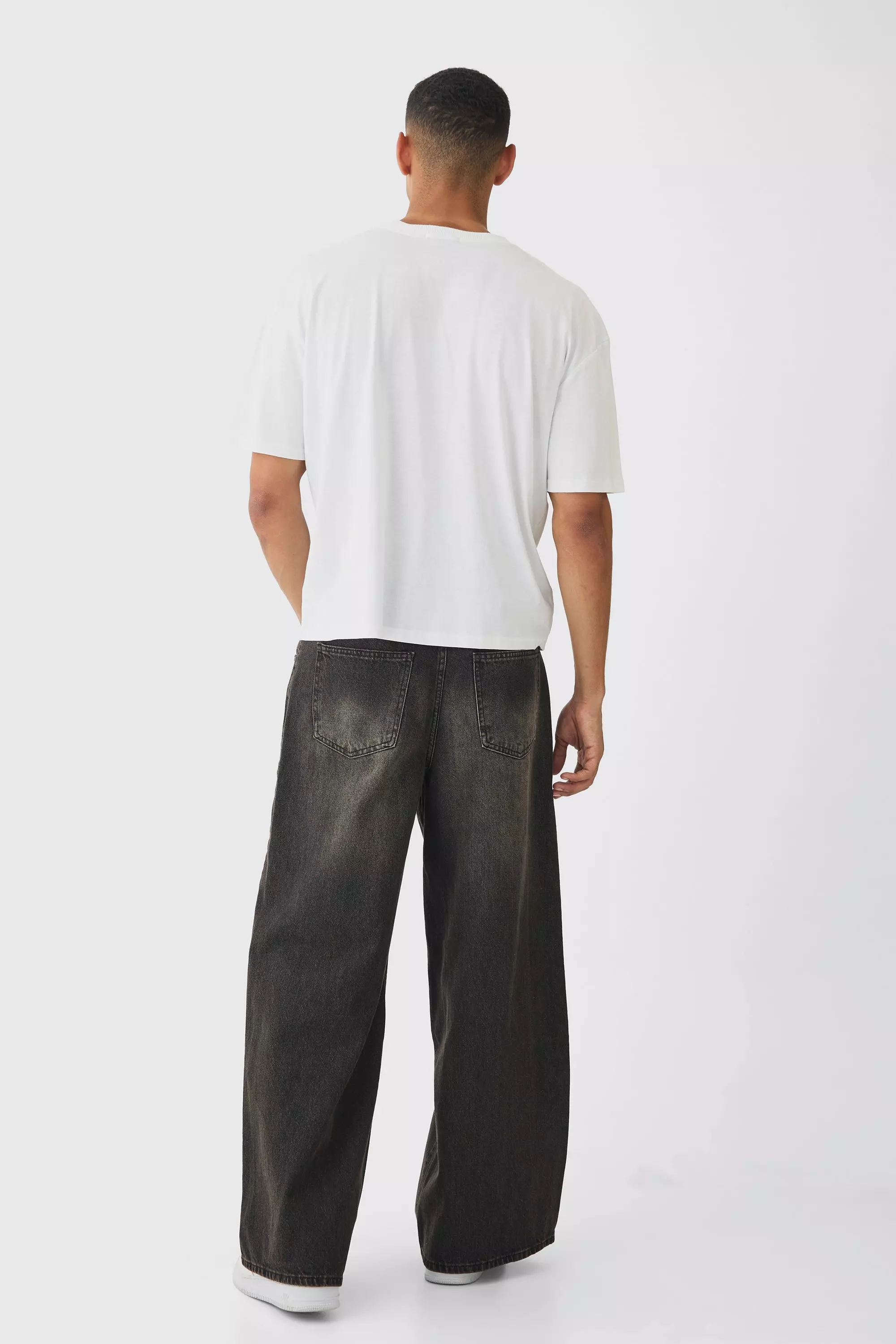 Oversized Boxy Homme Magazine Graphic T-Shirt | boohooMAN USA