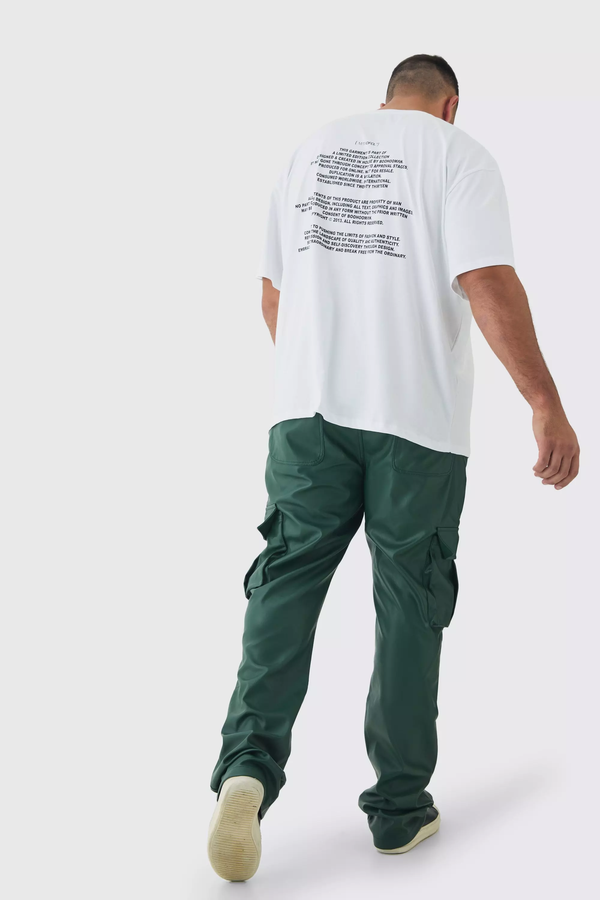 White Plus Oversized Limited Edition T-Shirt alternative image