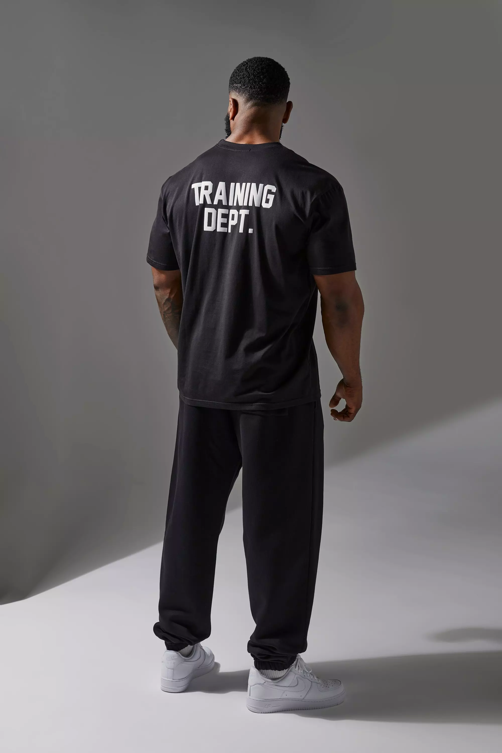 Training Dept Oversized T-shirt | boohooMAN USA