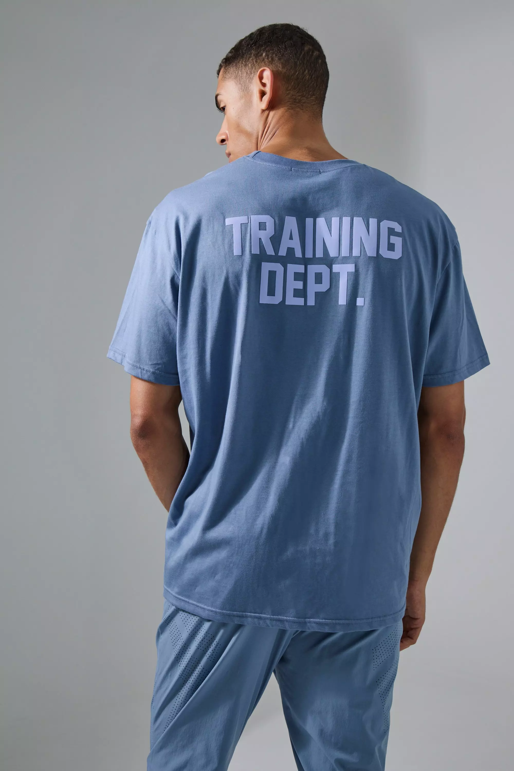 Training Dept Oversized T-shirt steel