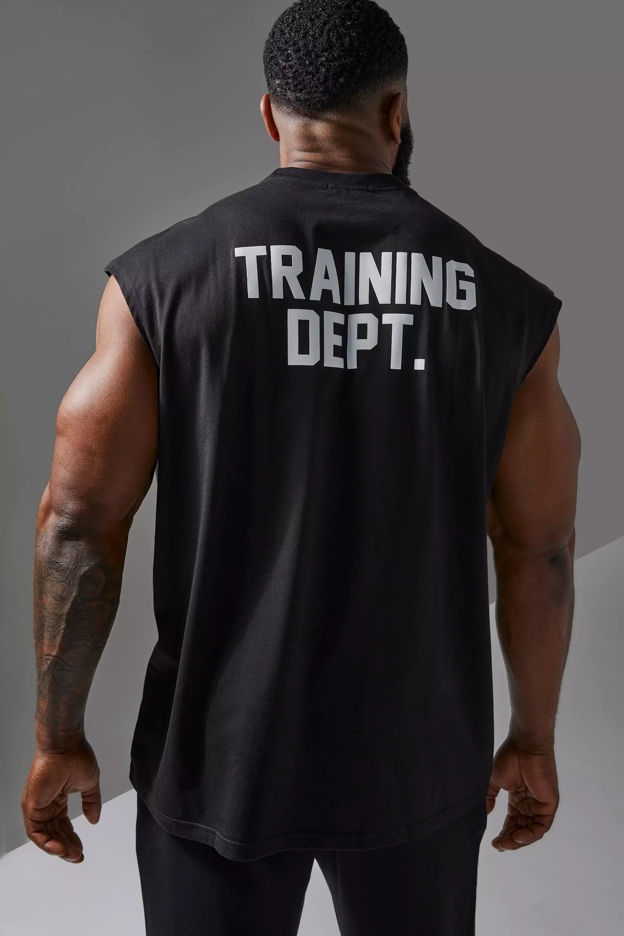 Black Training Dept Oversized Tank alternative image