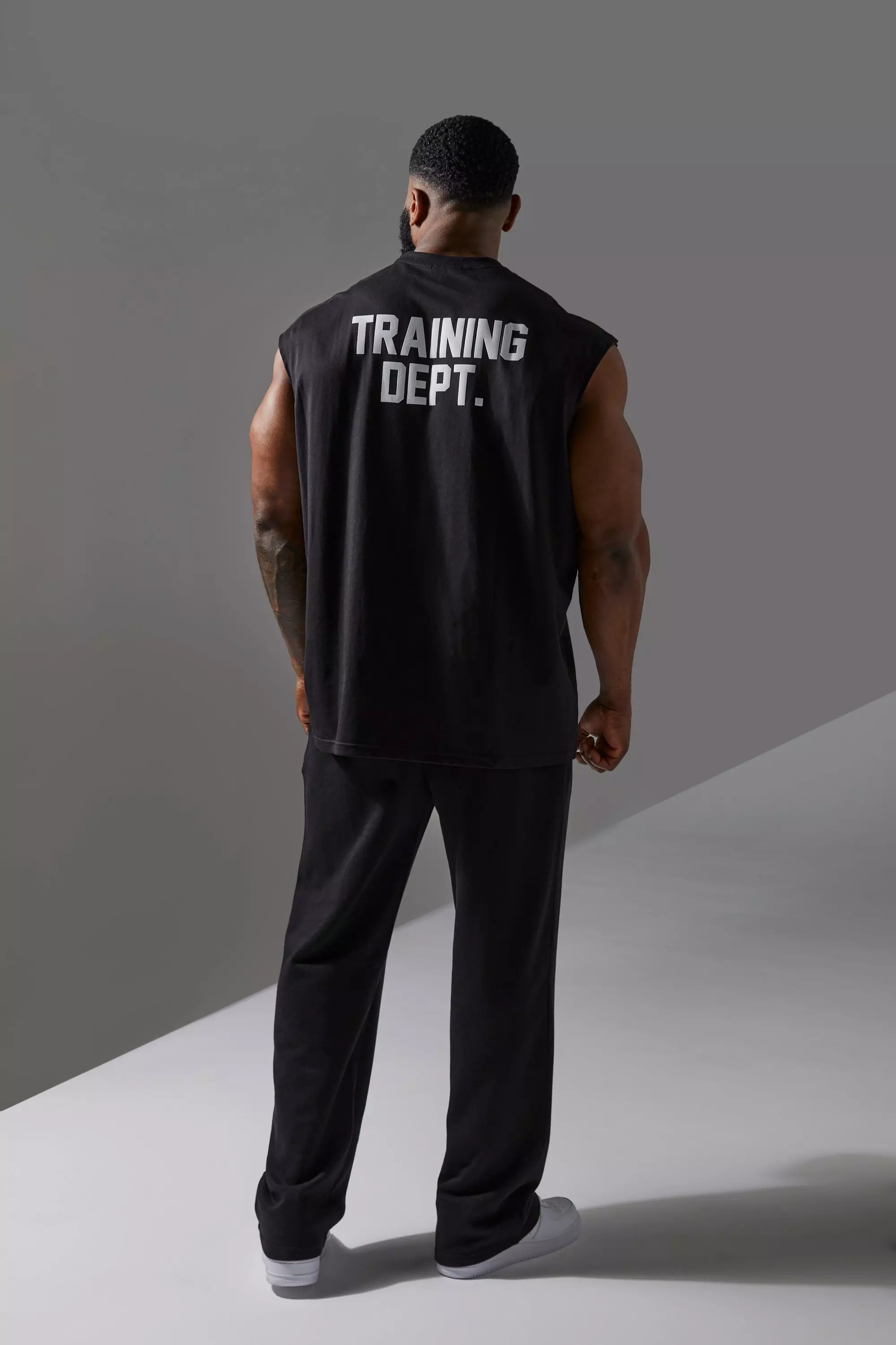Black Training Dept Oversized Tank alternative image