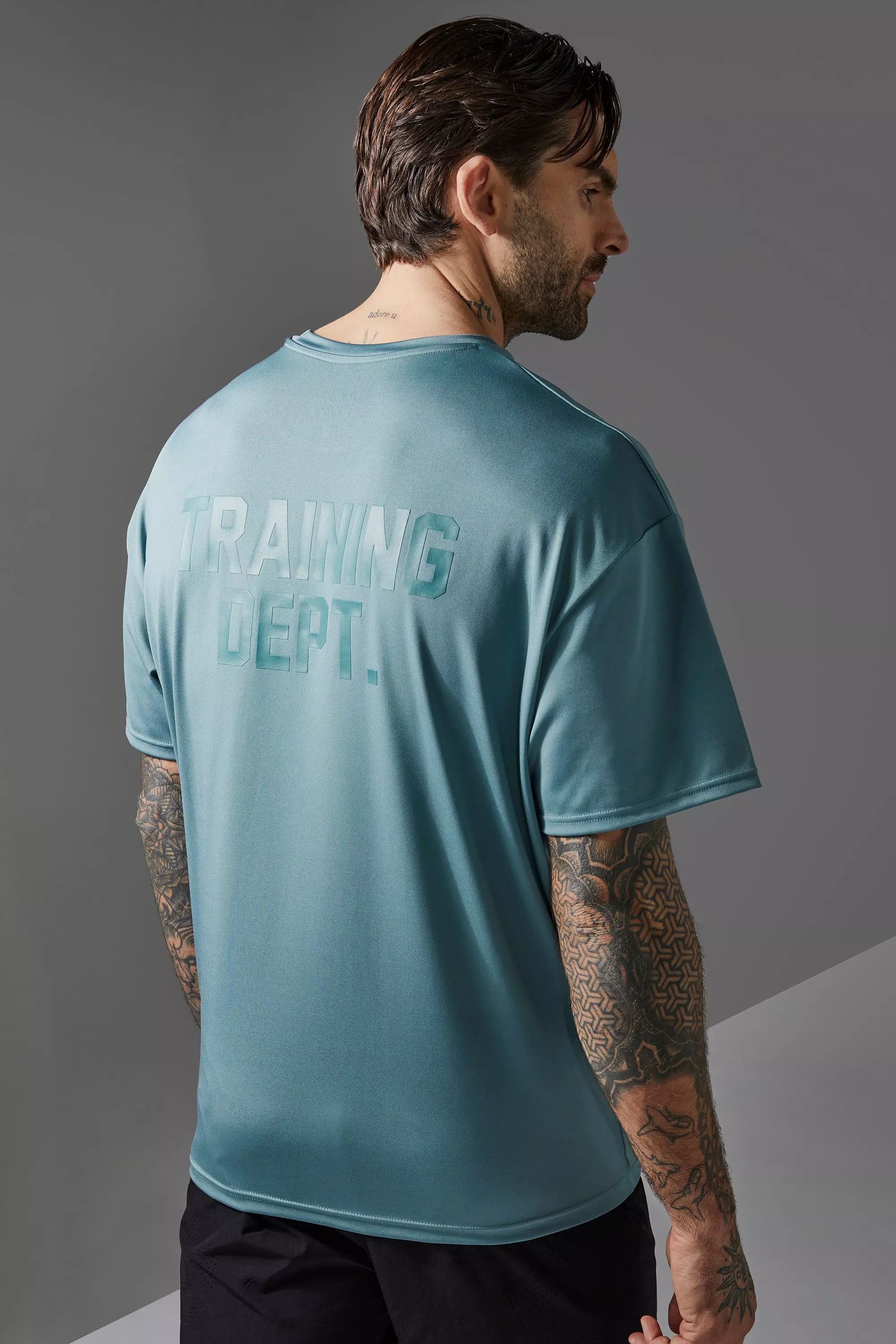 Green Training Dept Performance Oversized T-shirt