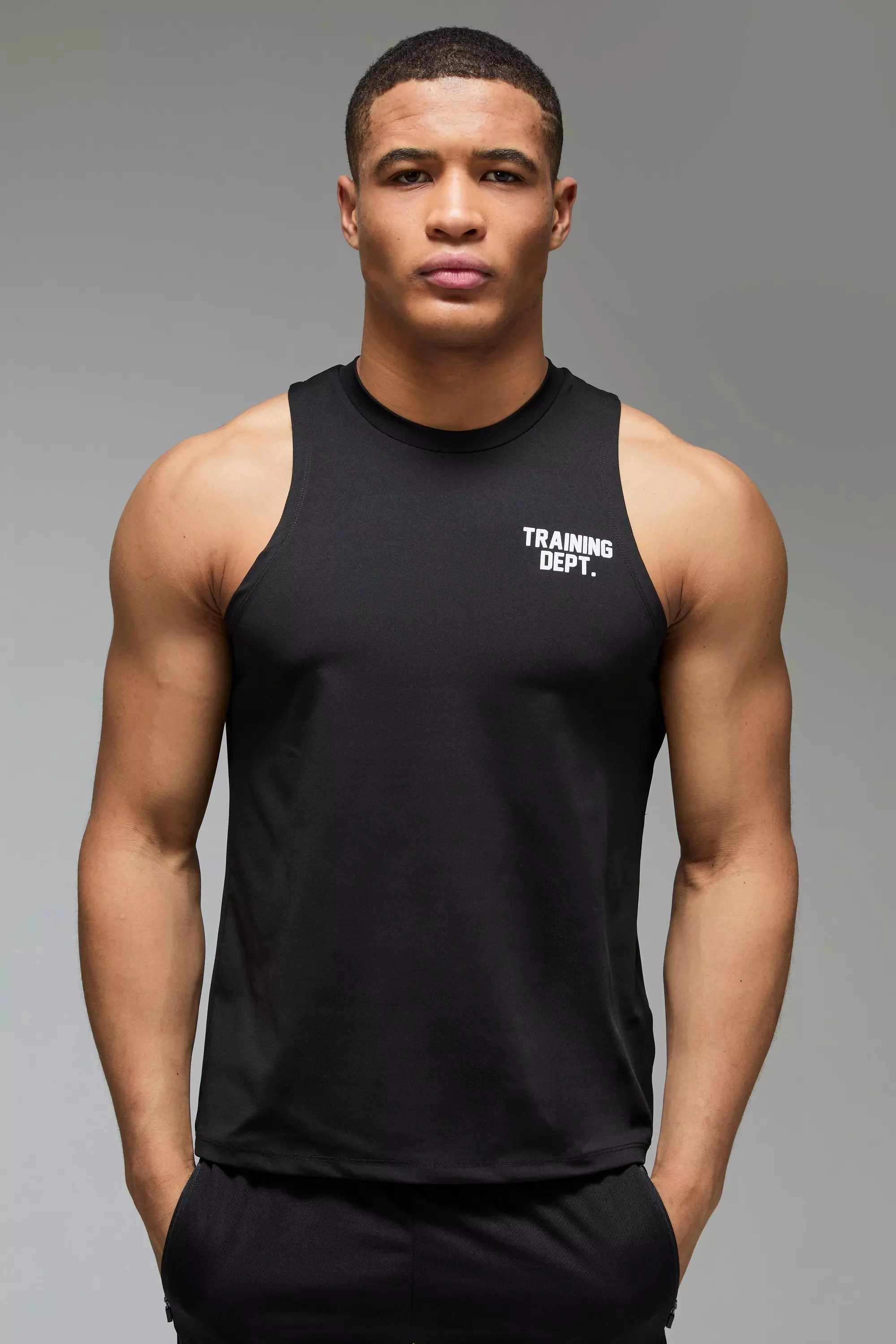 Black Training Dept Performance Tank alternative image