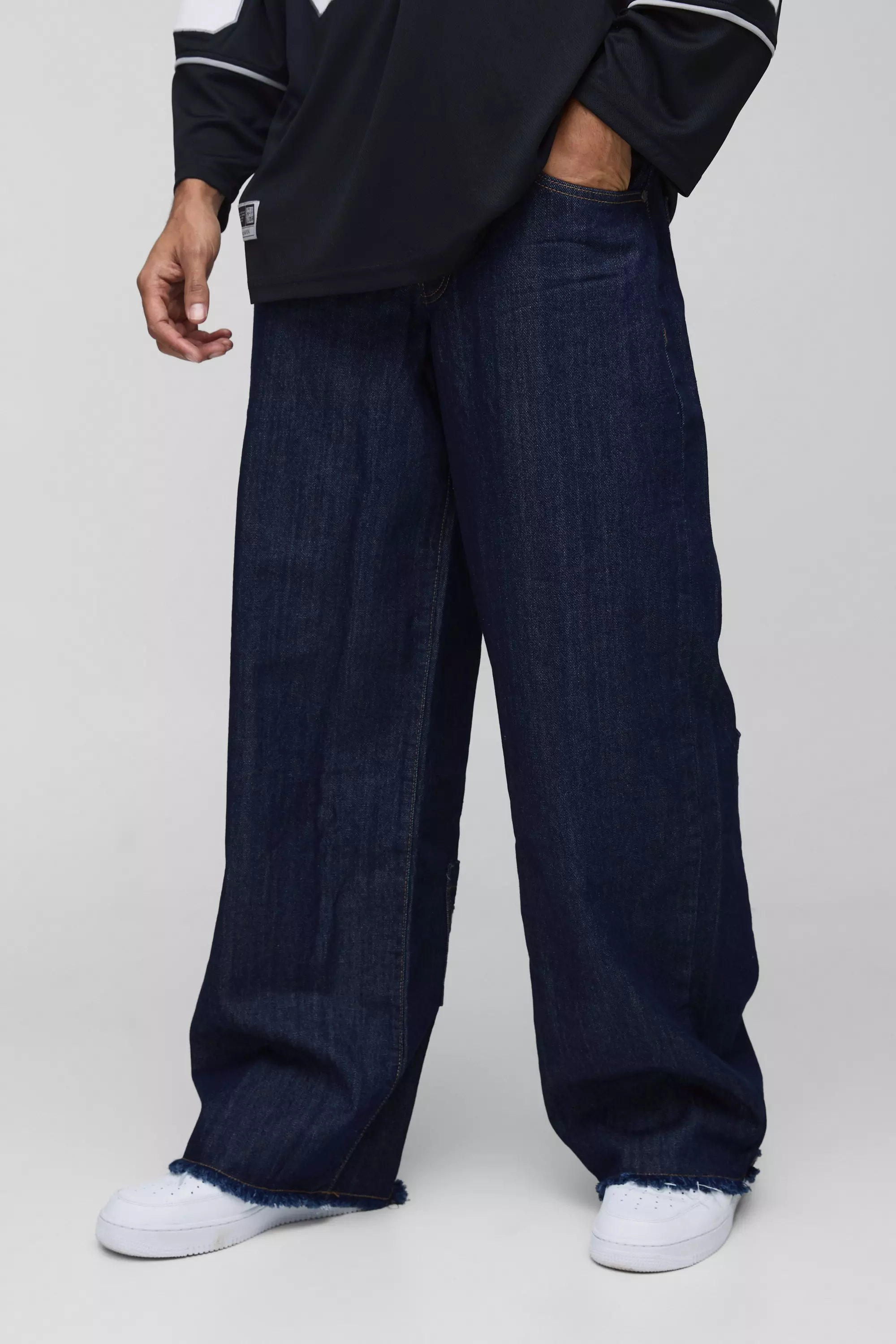 パンツ S Logo Rigid Baggy Jean \"Rigid Indigo Supreme S Logo Rigid Baggy Jean (SS25) - $268