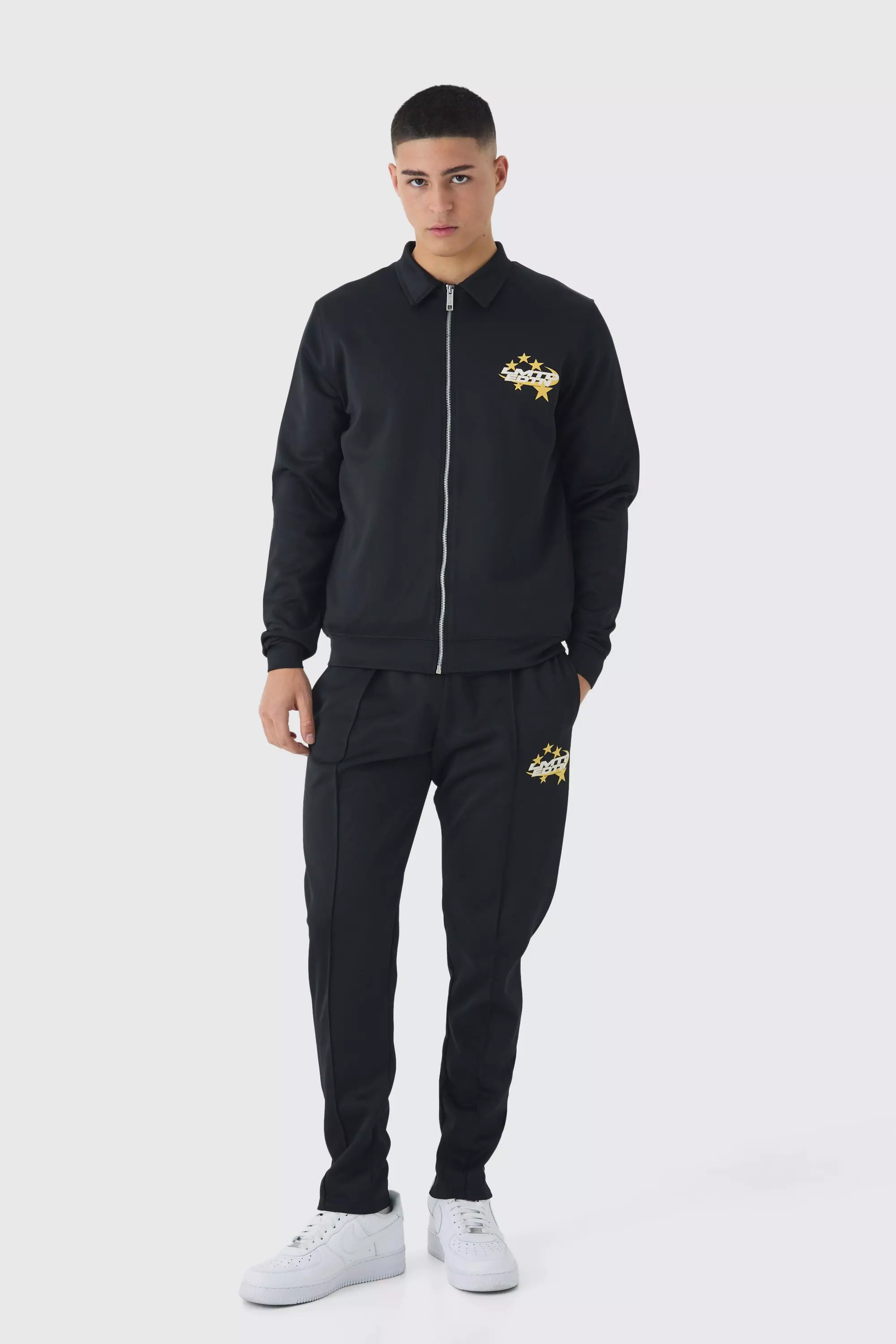 Regular Scuba Limited Edition Harrington Tracksuit Black