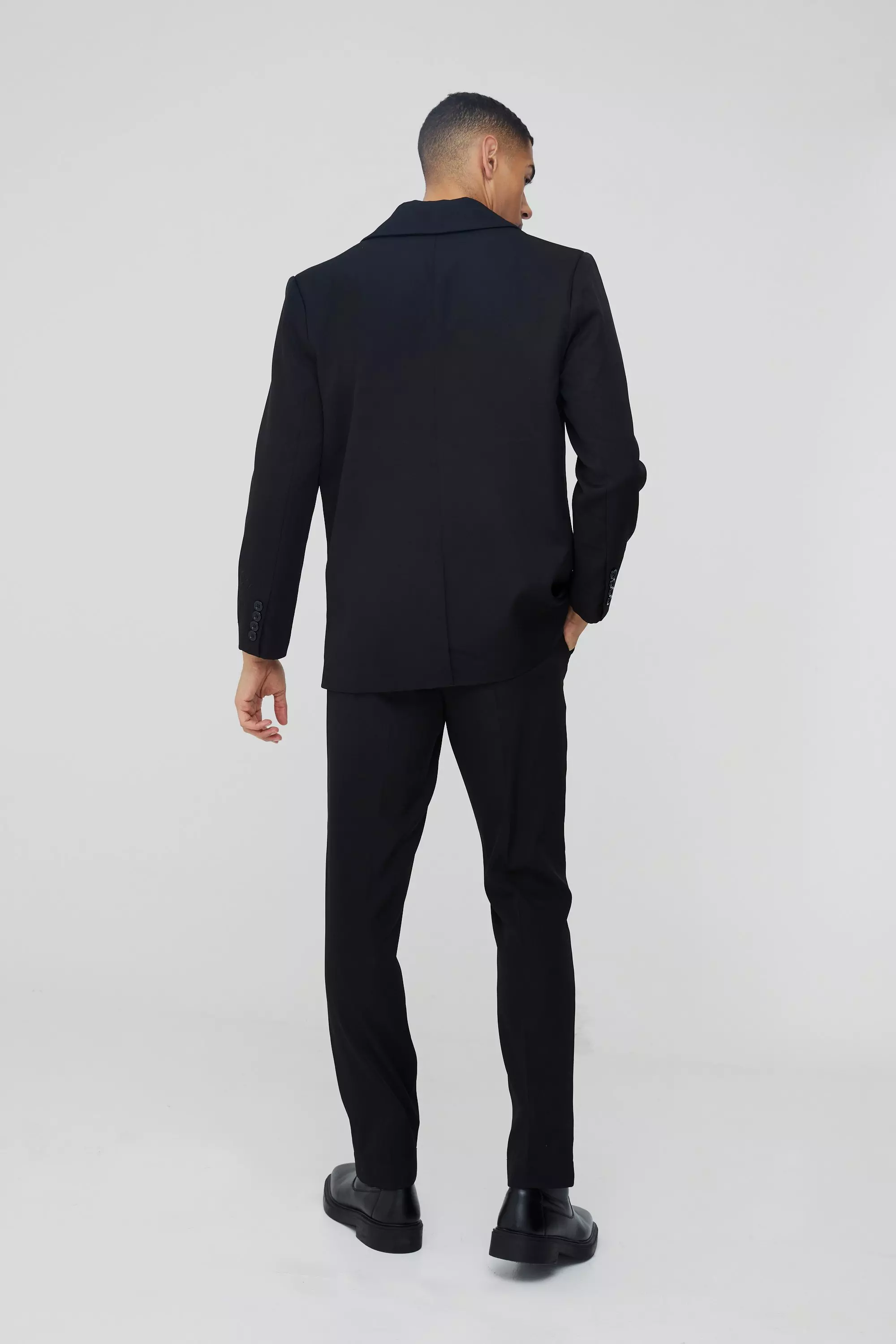Gerade Hose mit Kreuz-Applikation, Black alternatives Bild