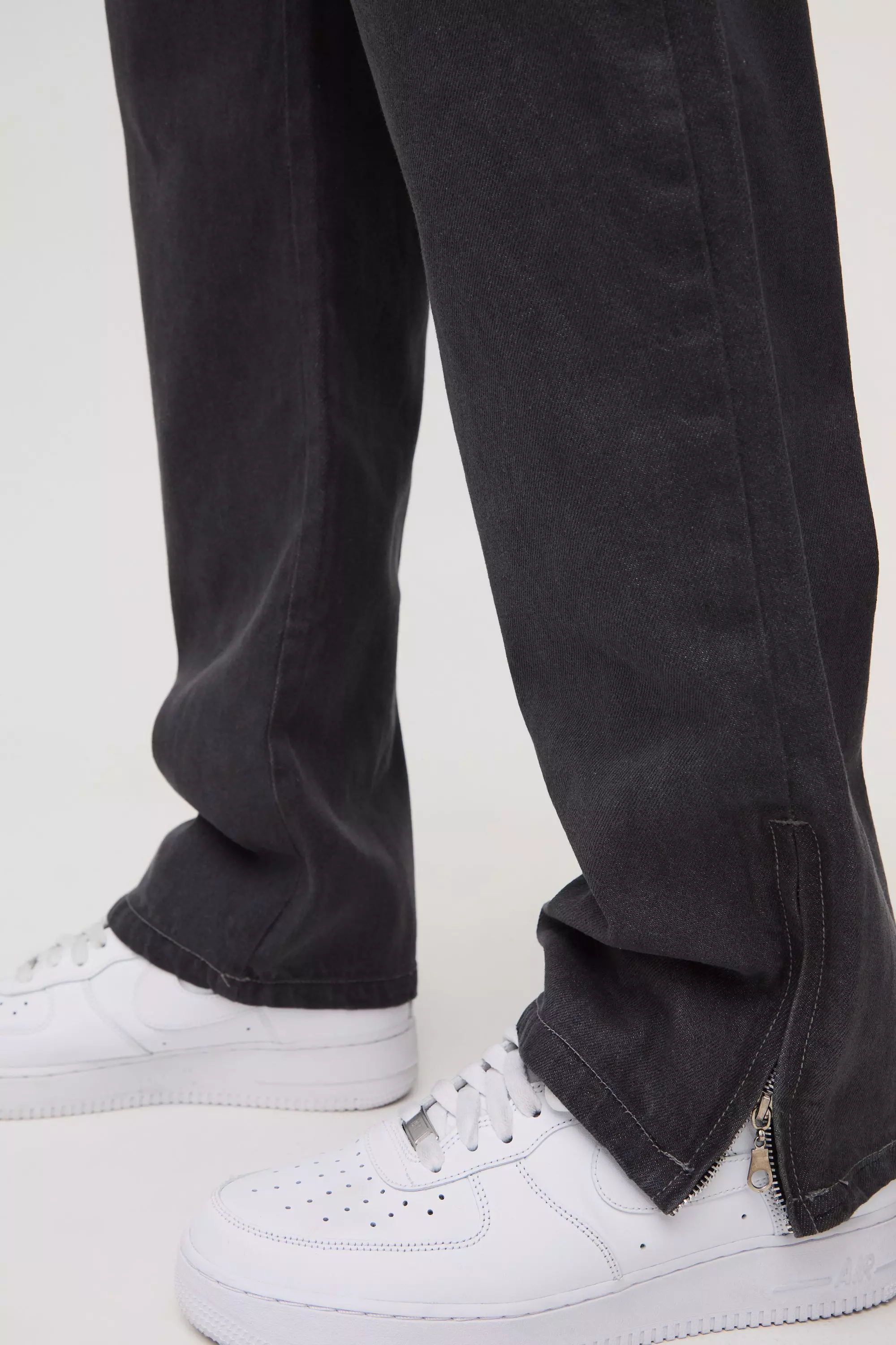 Tall - Jean cargo à ourlets zippés, Mid grey autre image