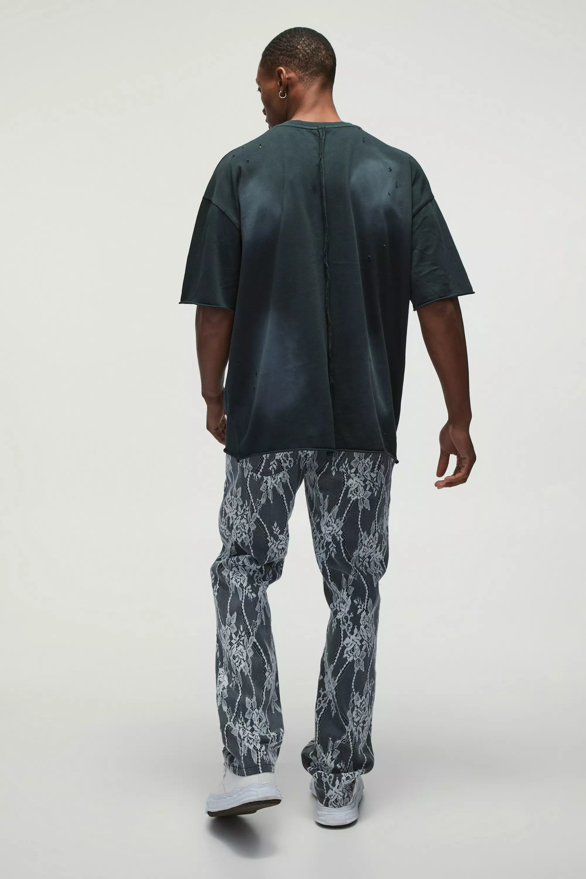 Jeans mit geradem Bein, Black alternatives Bild