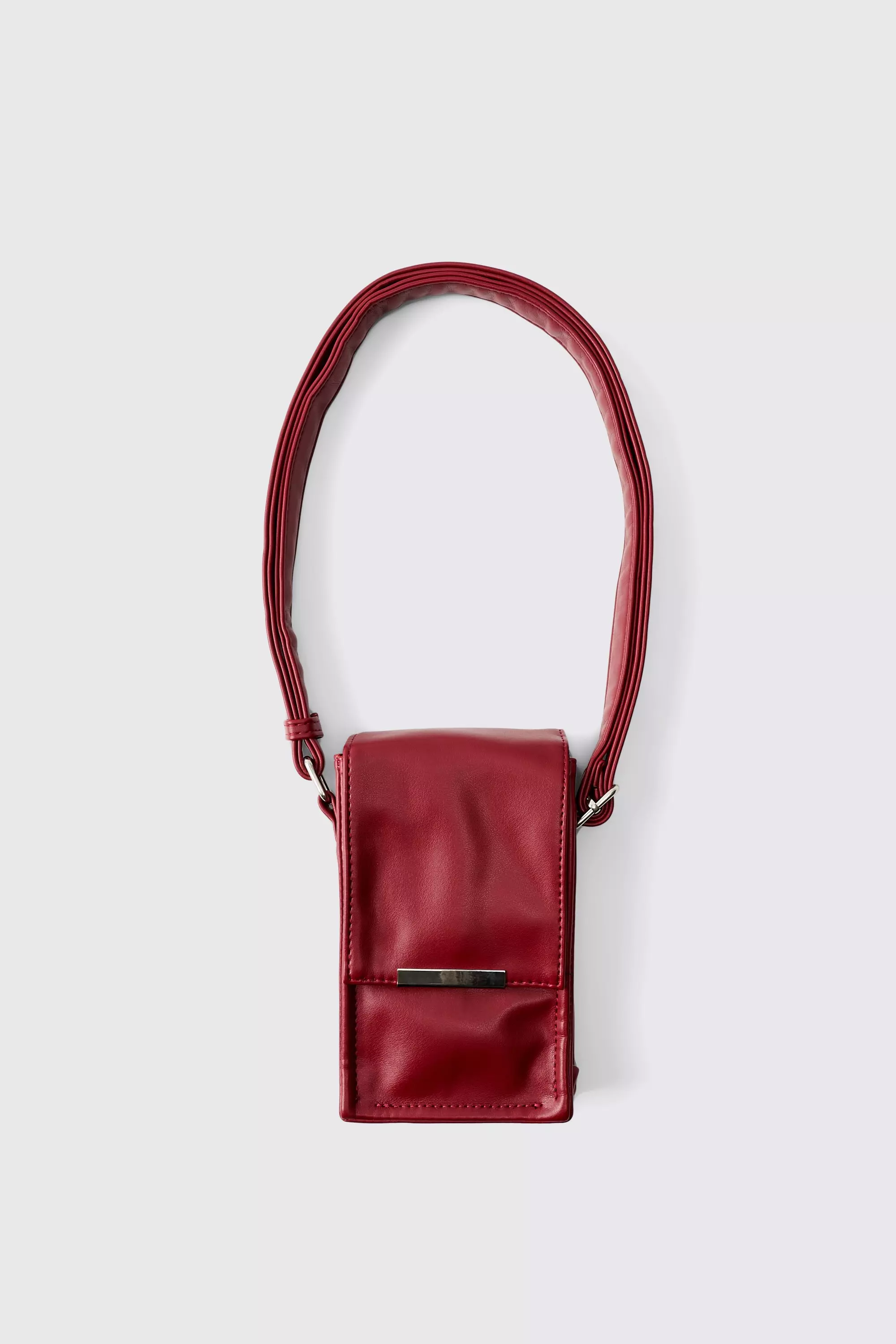 Mini faux leather crossbody bag sale