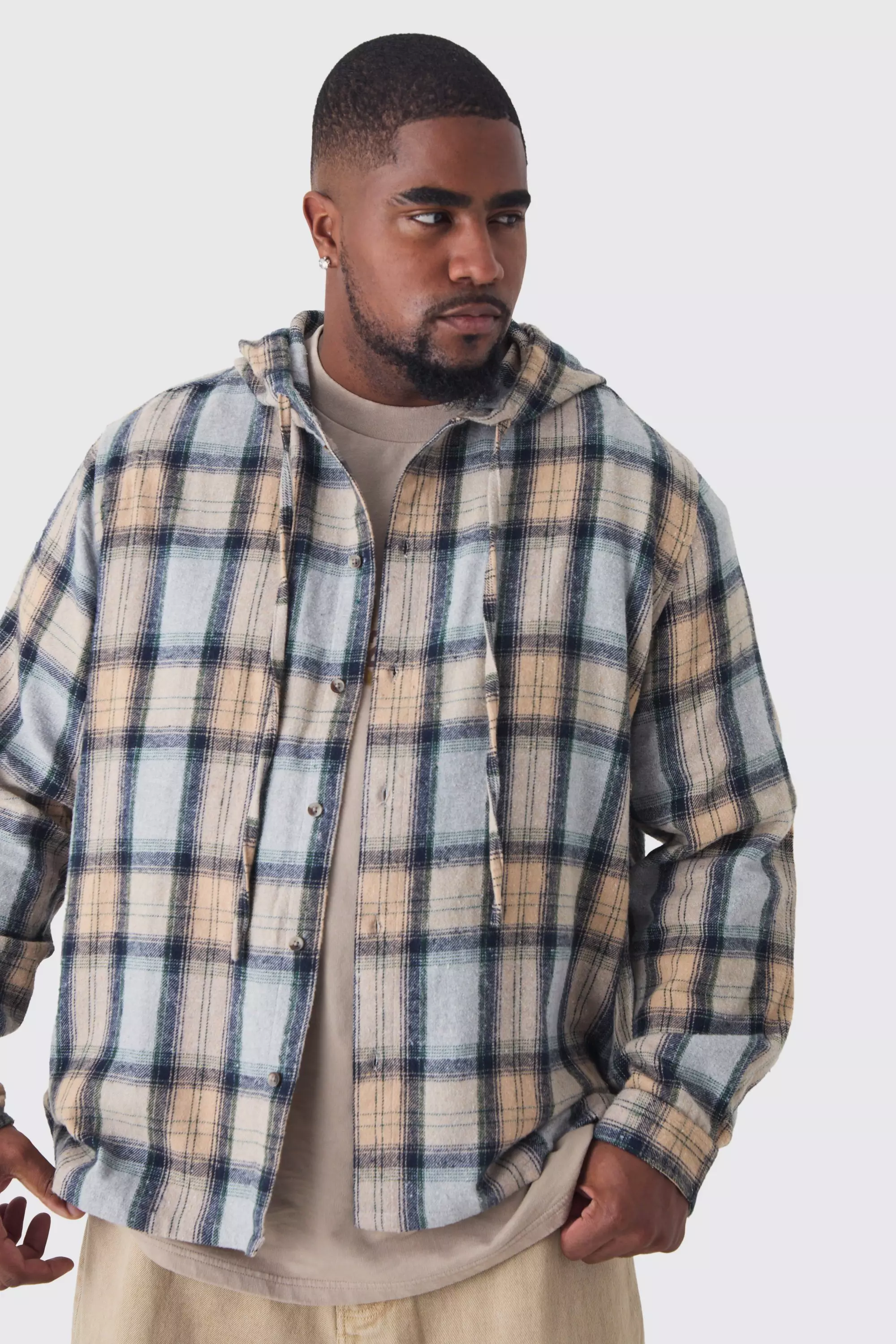 Grande taille - Chemise à carreaux, Green autre image