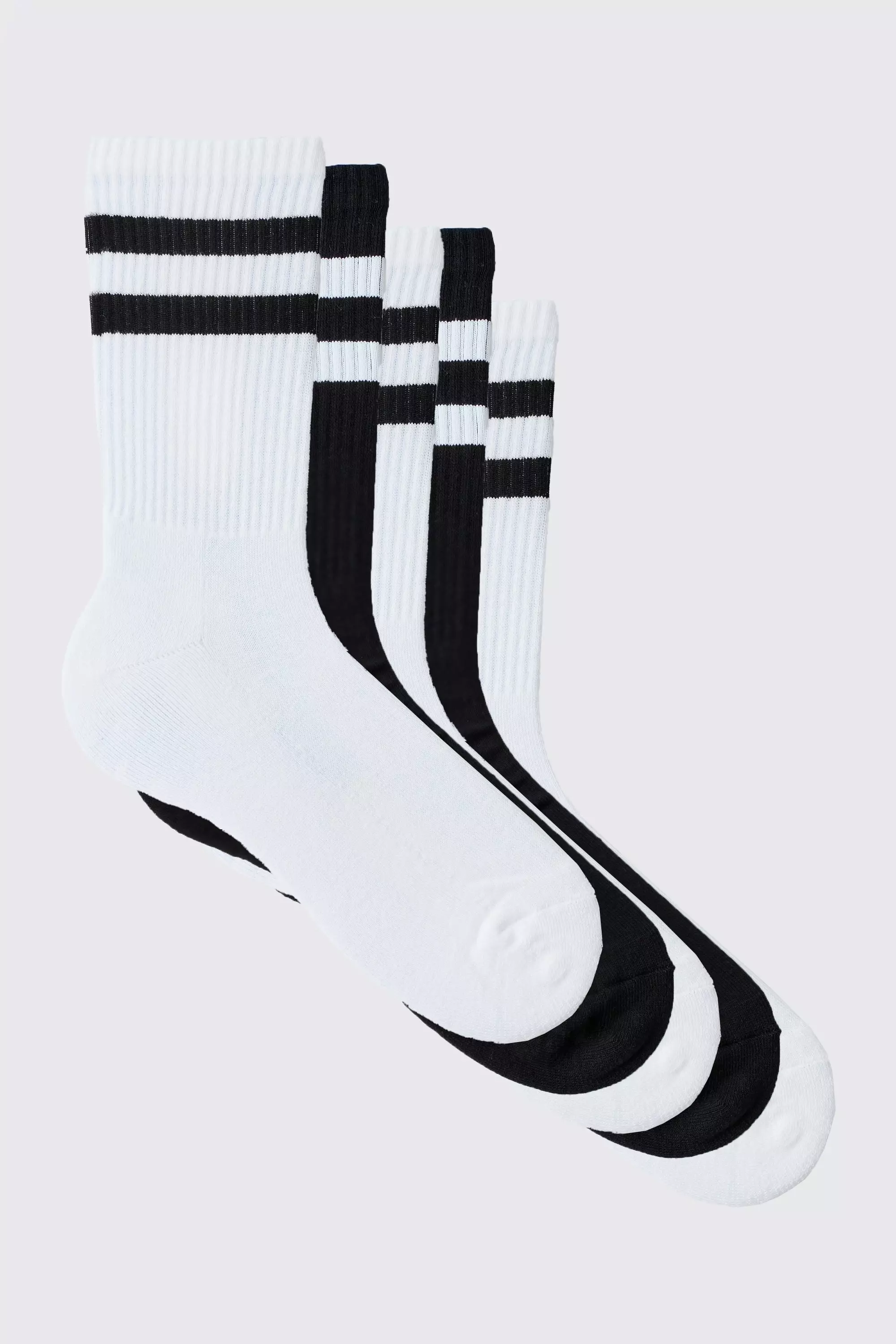 5er-Pack gestreifte Sport-Socken, Multi alternatives Bild