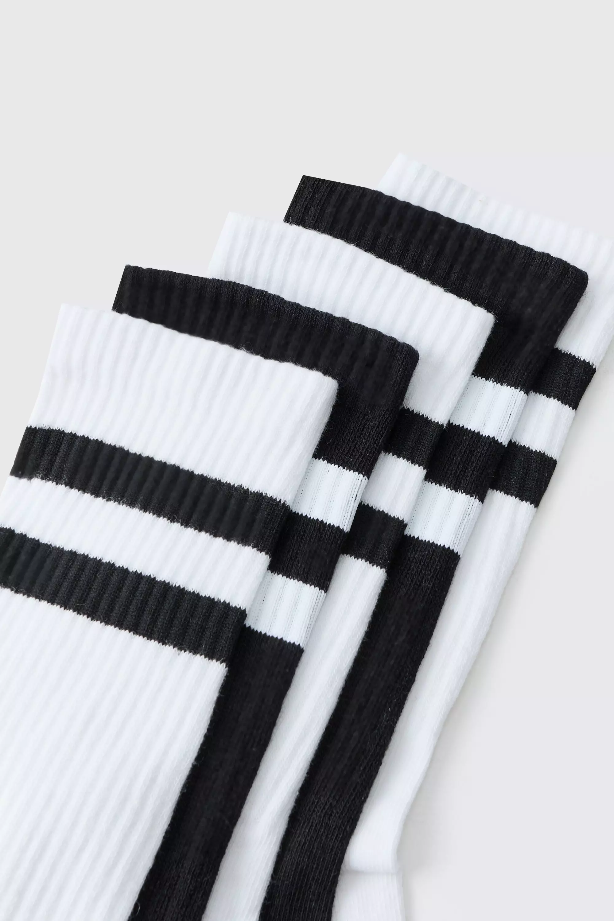 5er-Pack gestreifte Sport-Socken, Multi alternatives Bild