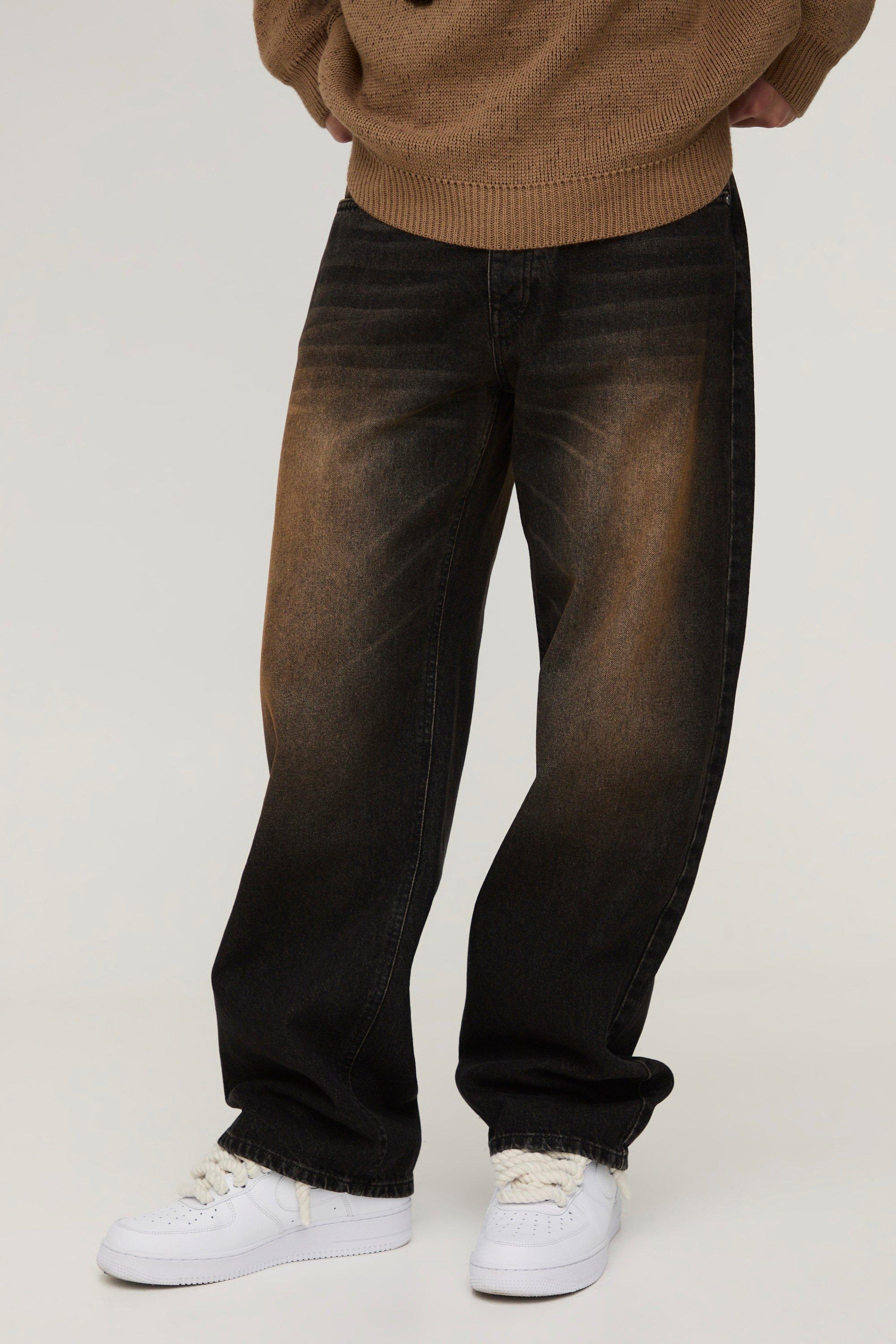 Relaxed Fit Vintage Washed Jeans | boohooMAN