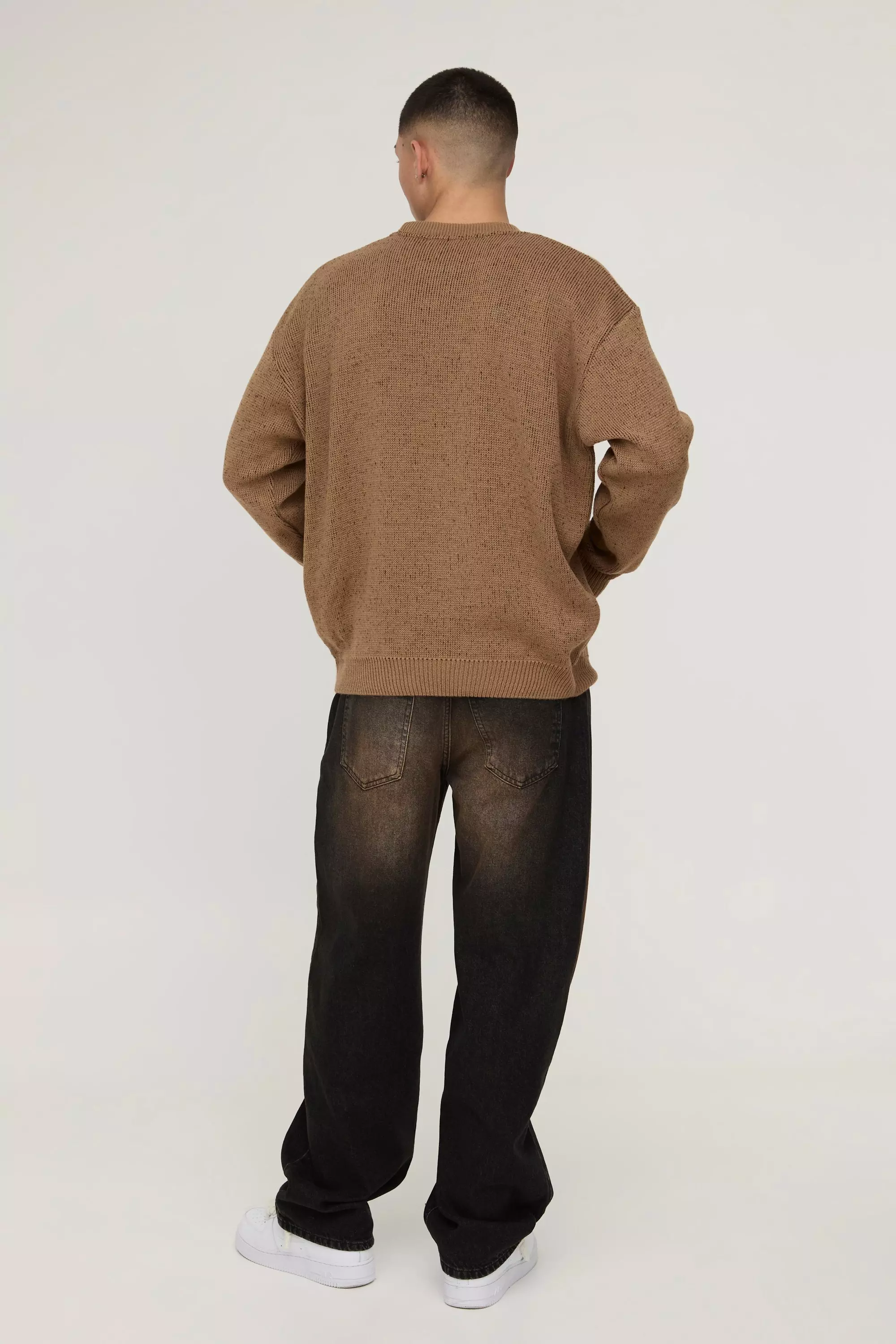 Relaxed Fit Vintage Washed Jeans | boohooMAN