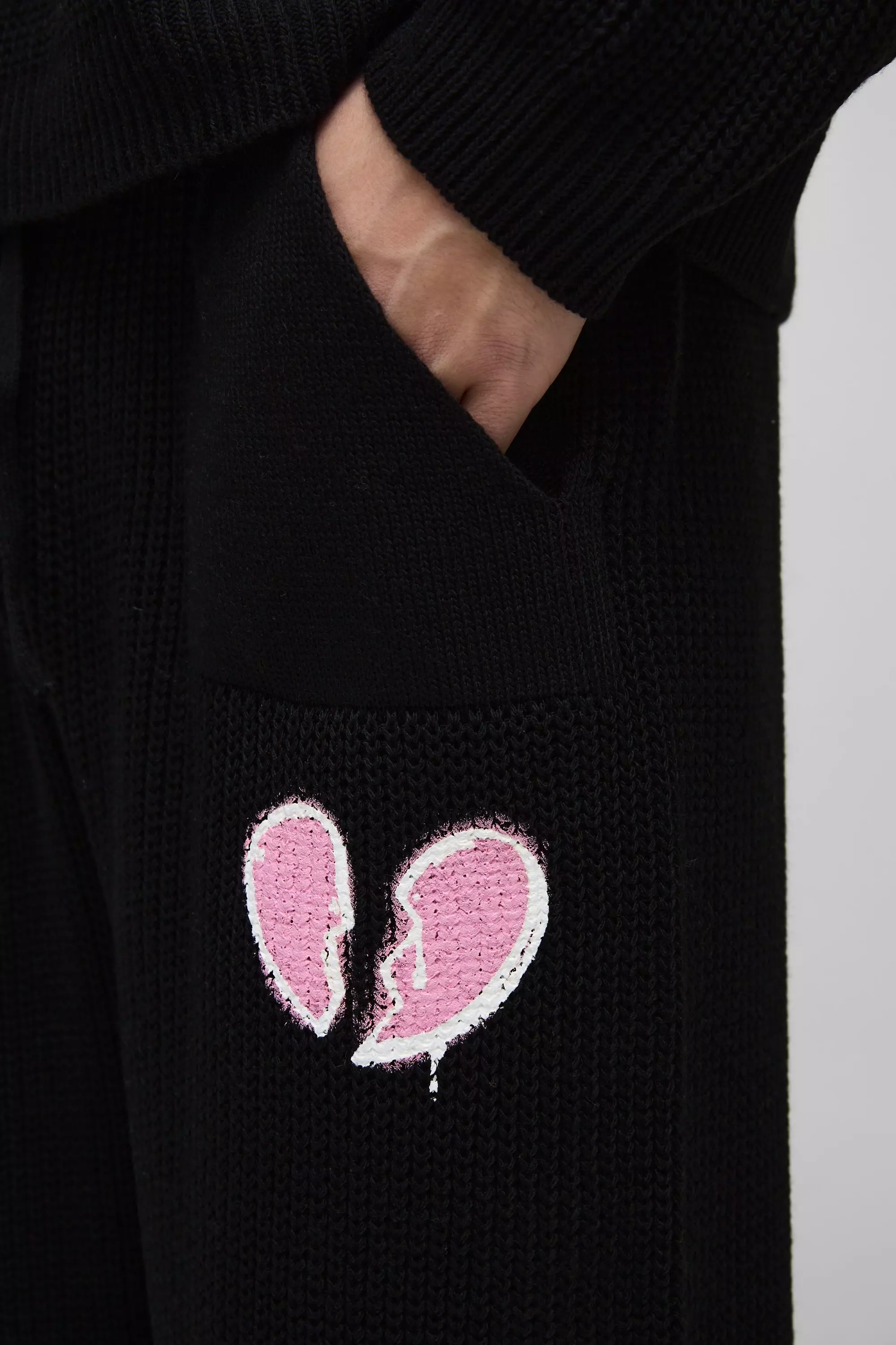 Broken heart sweatpants sale