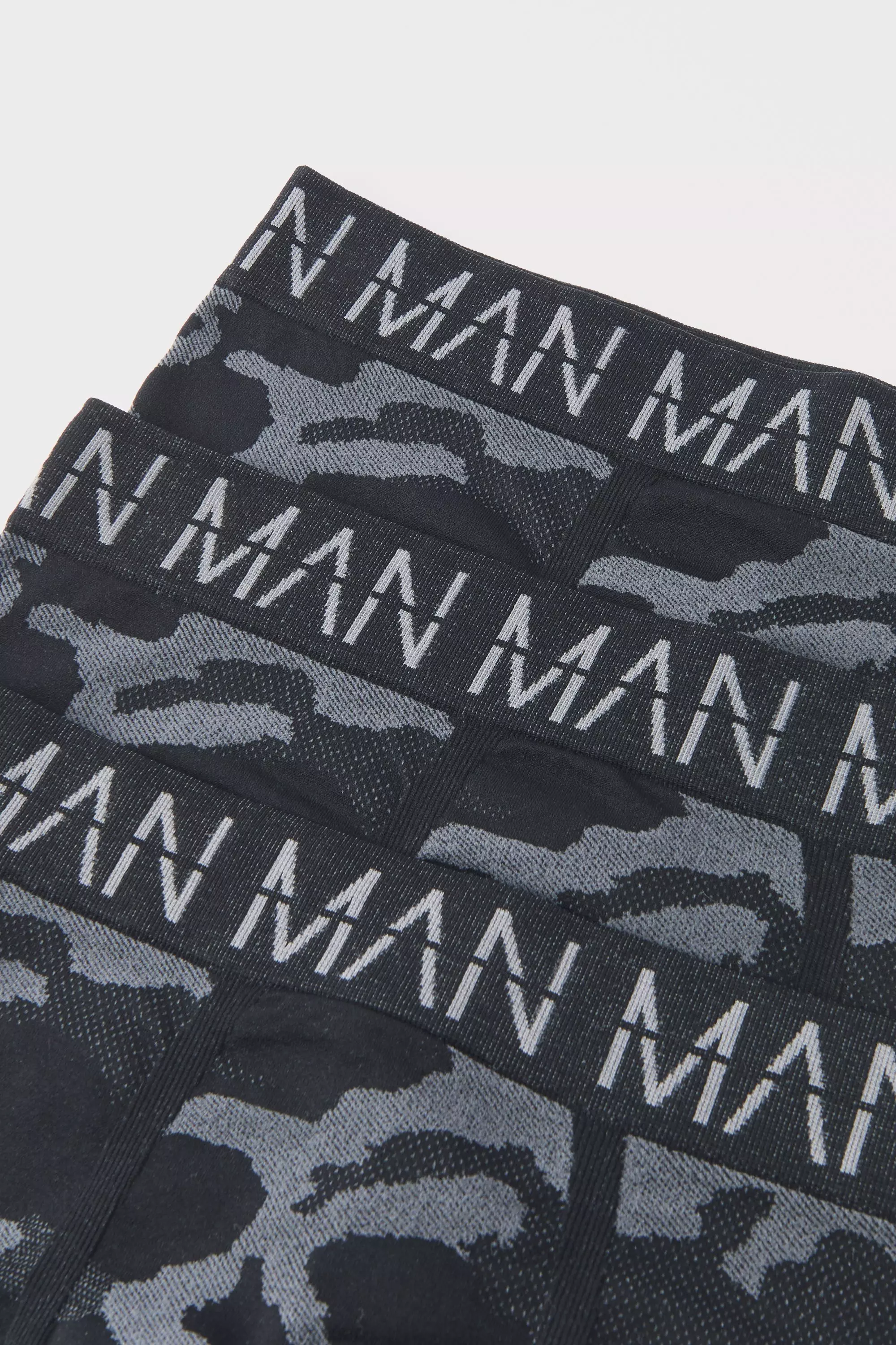 3er-Pack Man Active Camouflage Boxershorts, Black alternatives Bild